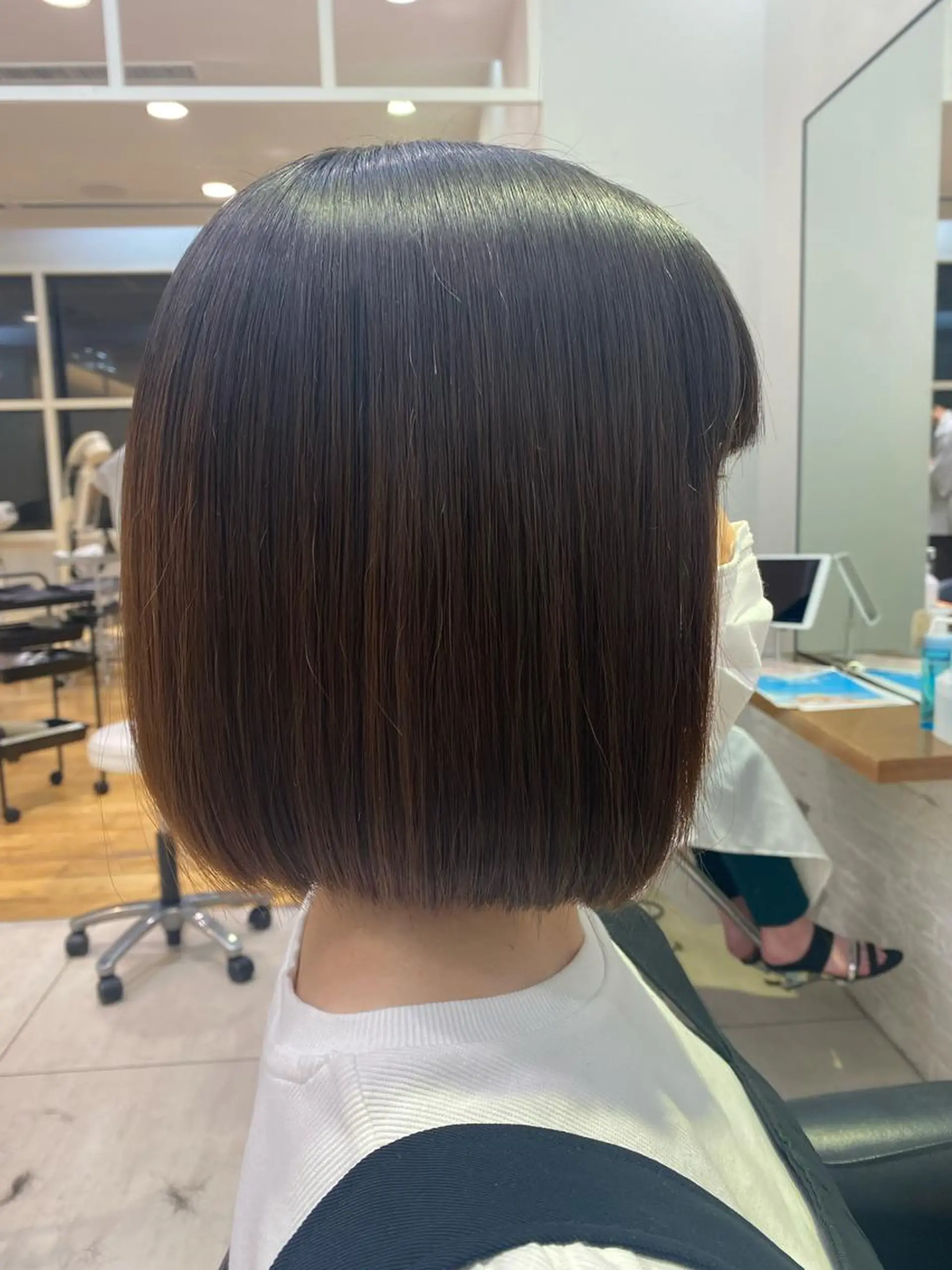 ショート コテ巻き風パーマ✨ かつみのヘアスタイル