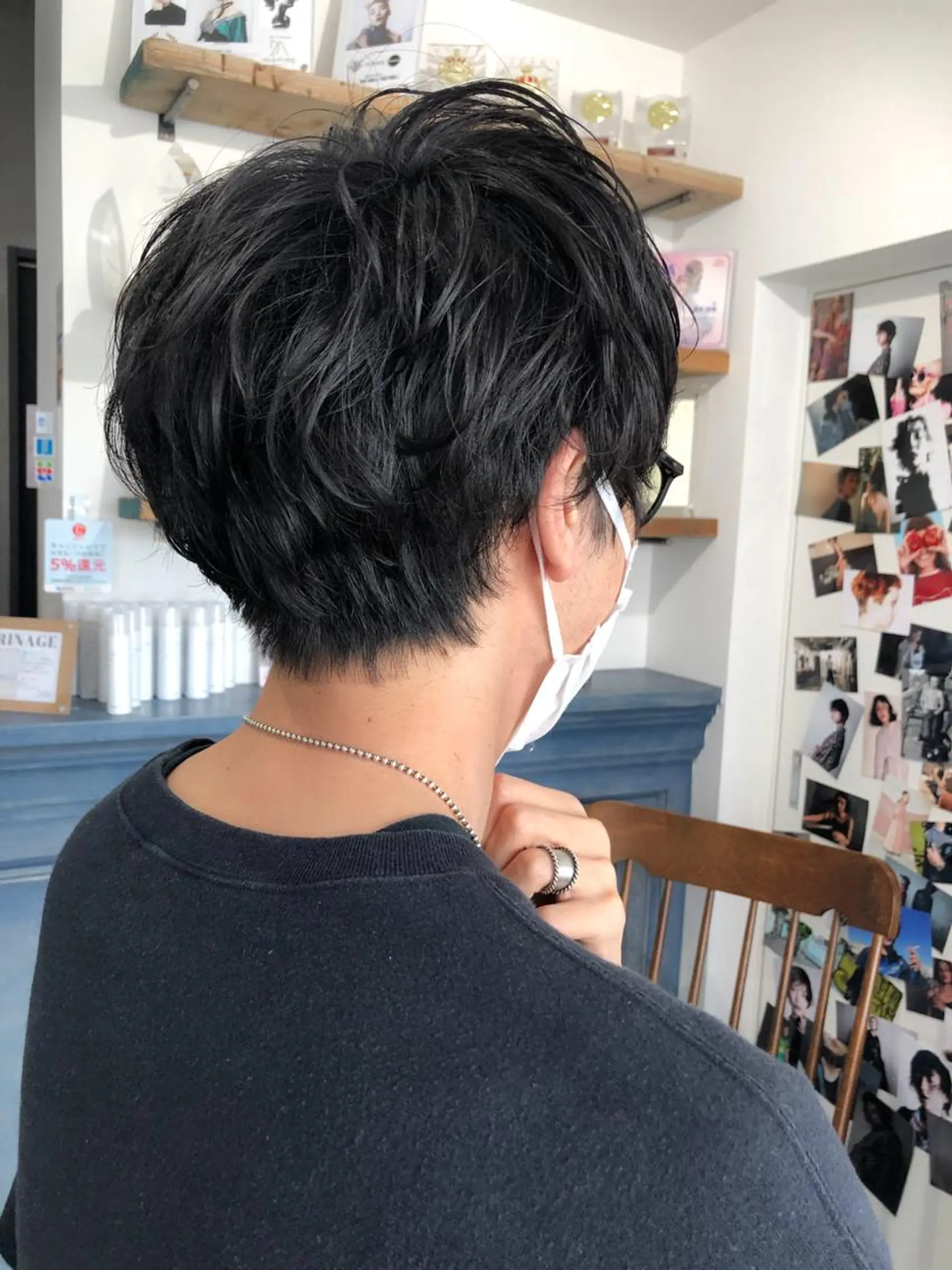 パーマ メンズ 水谷 俊一のヘアスタイル