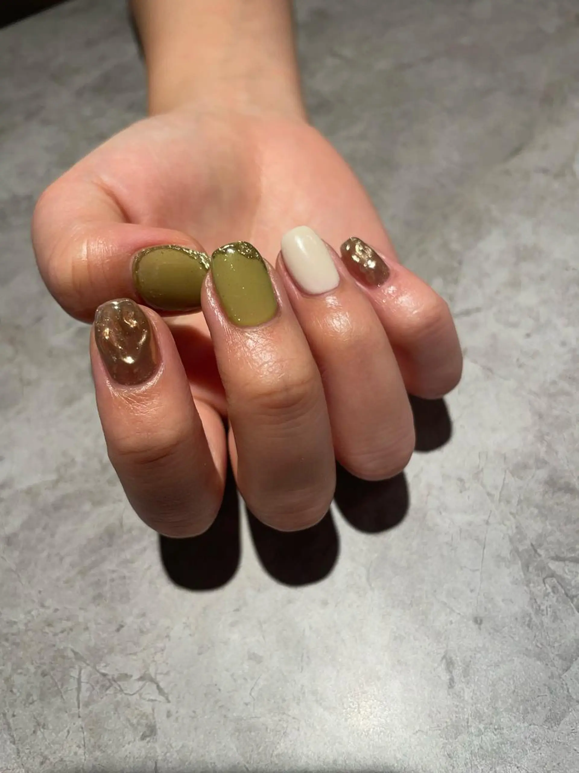 ネイル ハンドネイル 下北沢ネイリスト RIKAのネイルデザイン