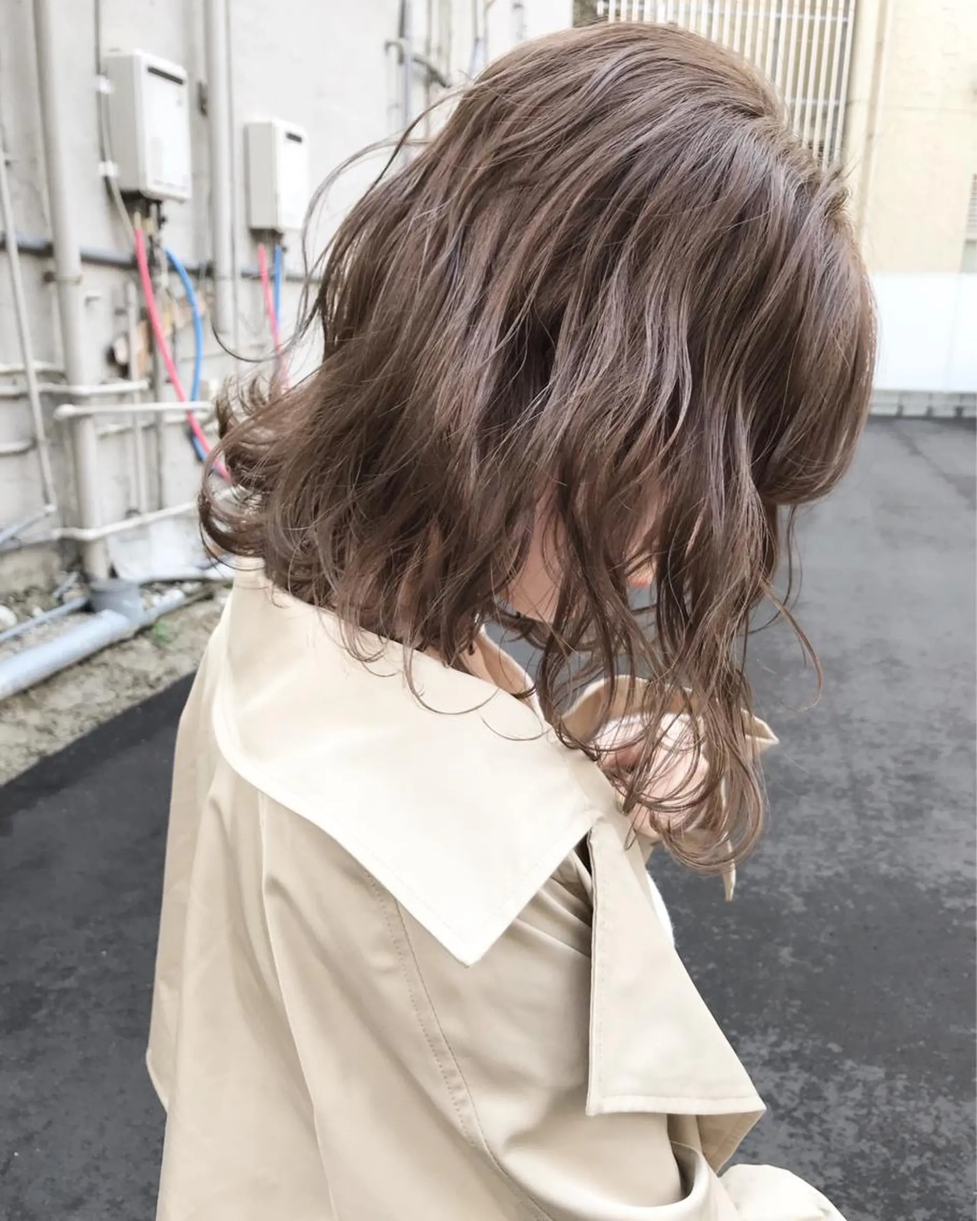 ミディアム Musiiik hairのヘアスタイル