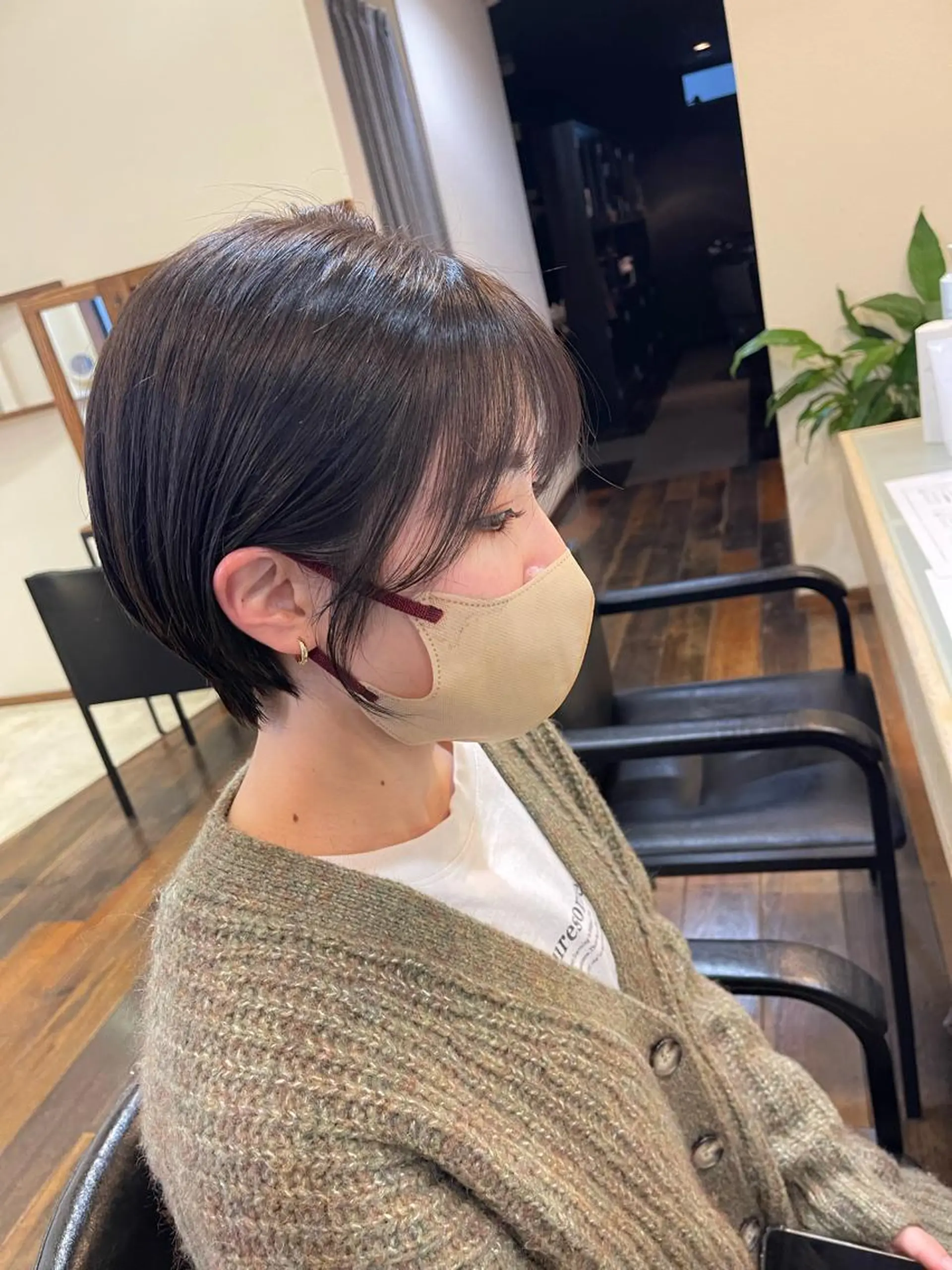 ショート 梶原 真帆のヘアスタイル