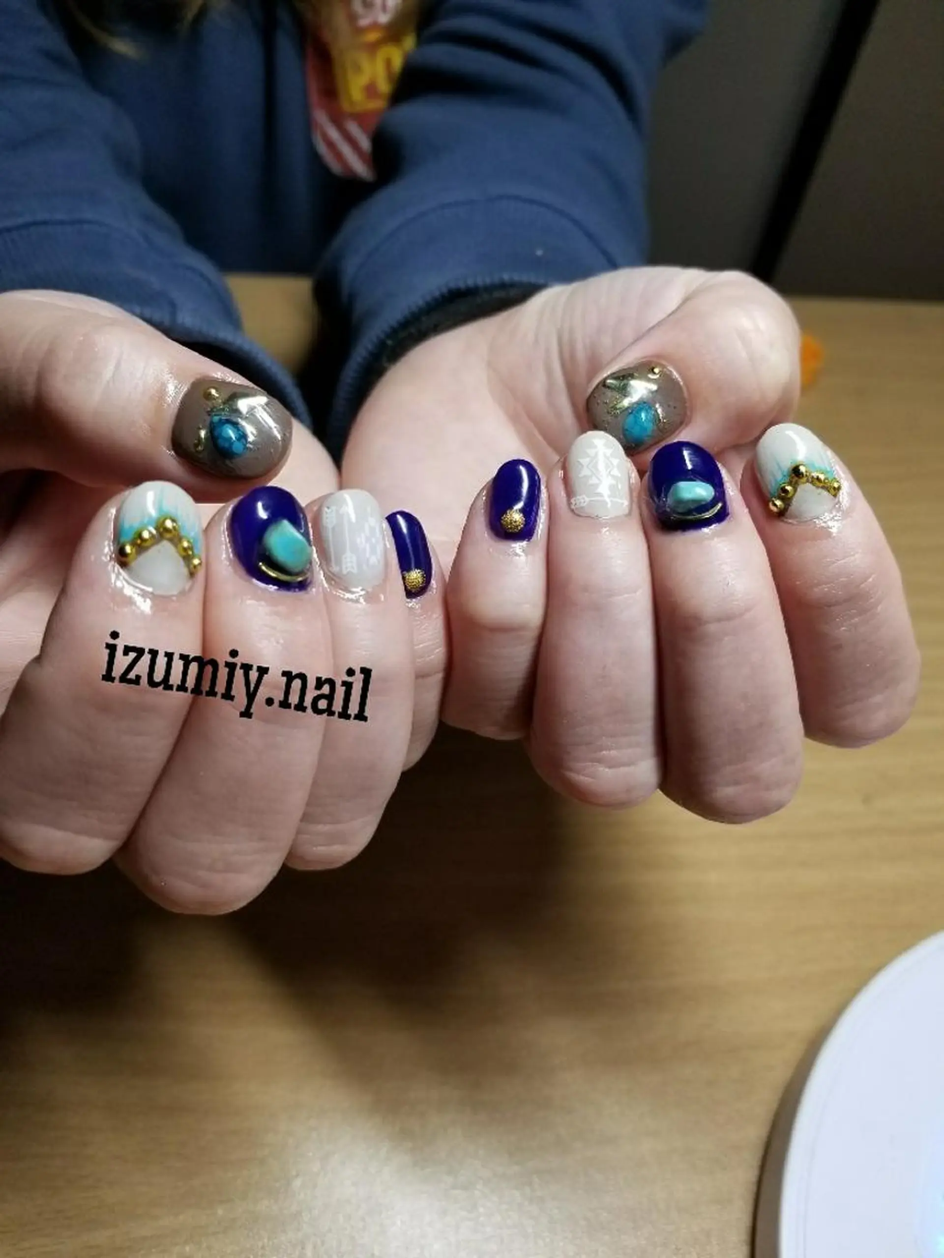 ショート ハンドネイル izumiynail いずみのネイルデザイン