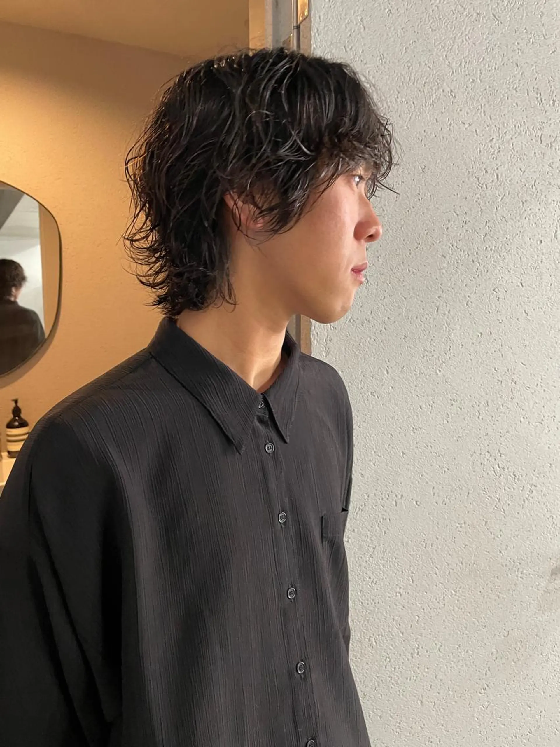 ショート パーマ メンズ 吉田一輝 外国人パーマのヘアスタイル