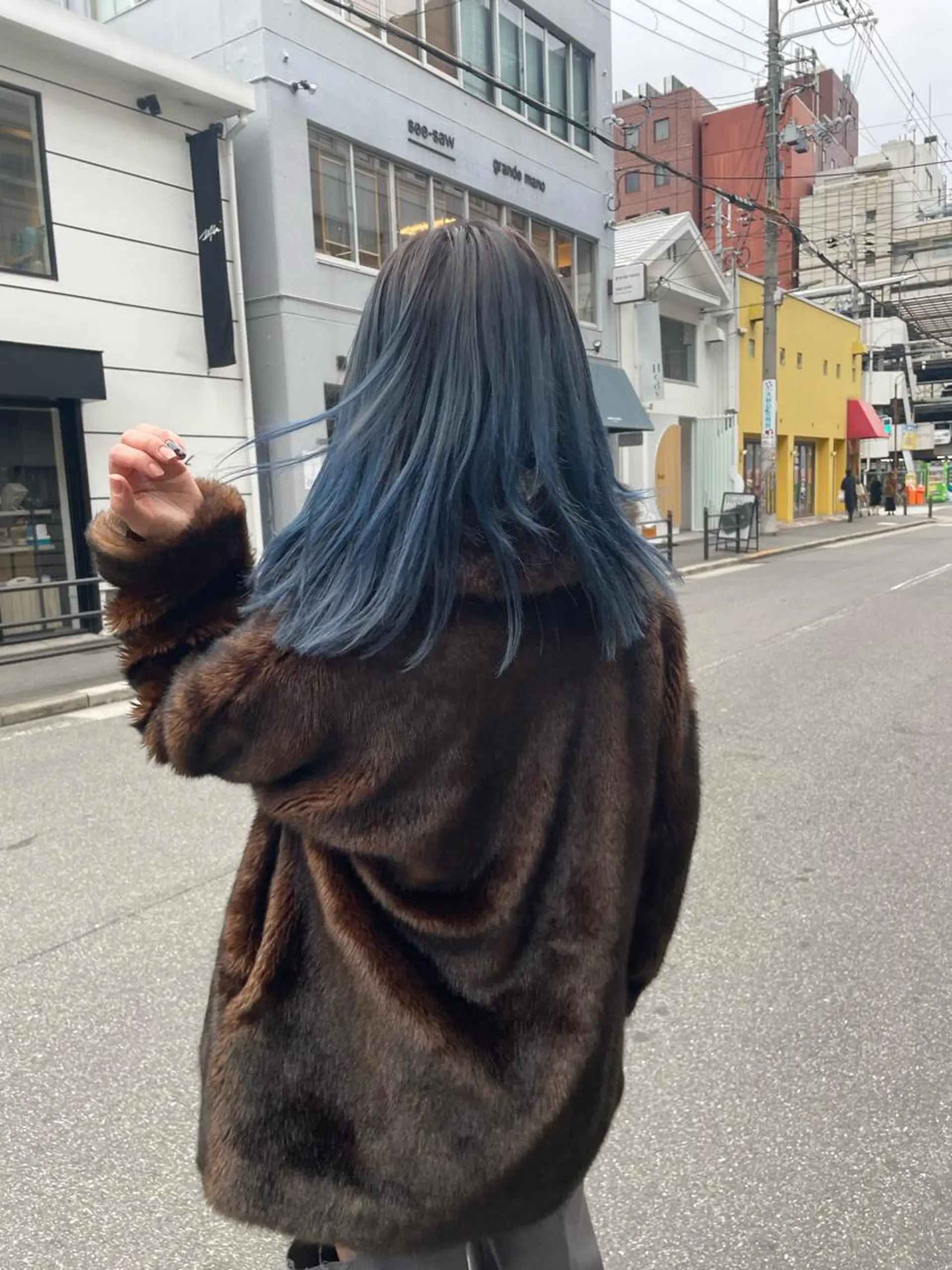 ミディアム カット ヘアカラー トリートメント 心斎橋/レイヤー/ ブリーチ/モエのヘアスタイル