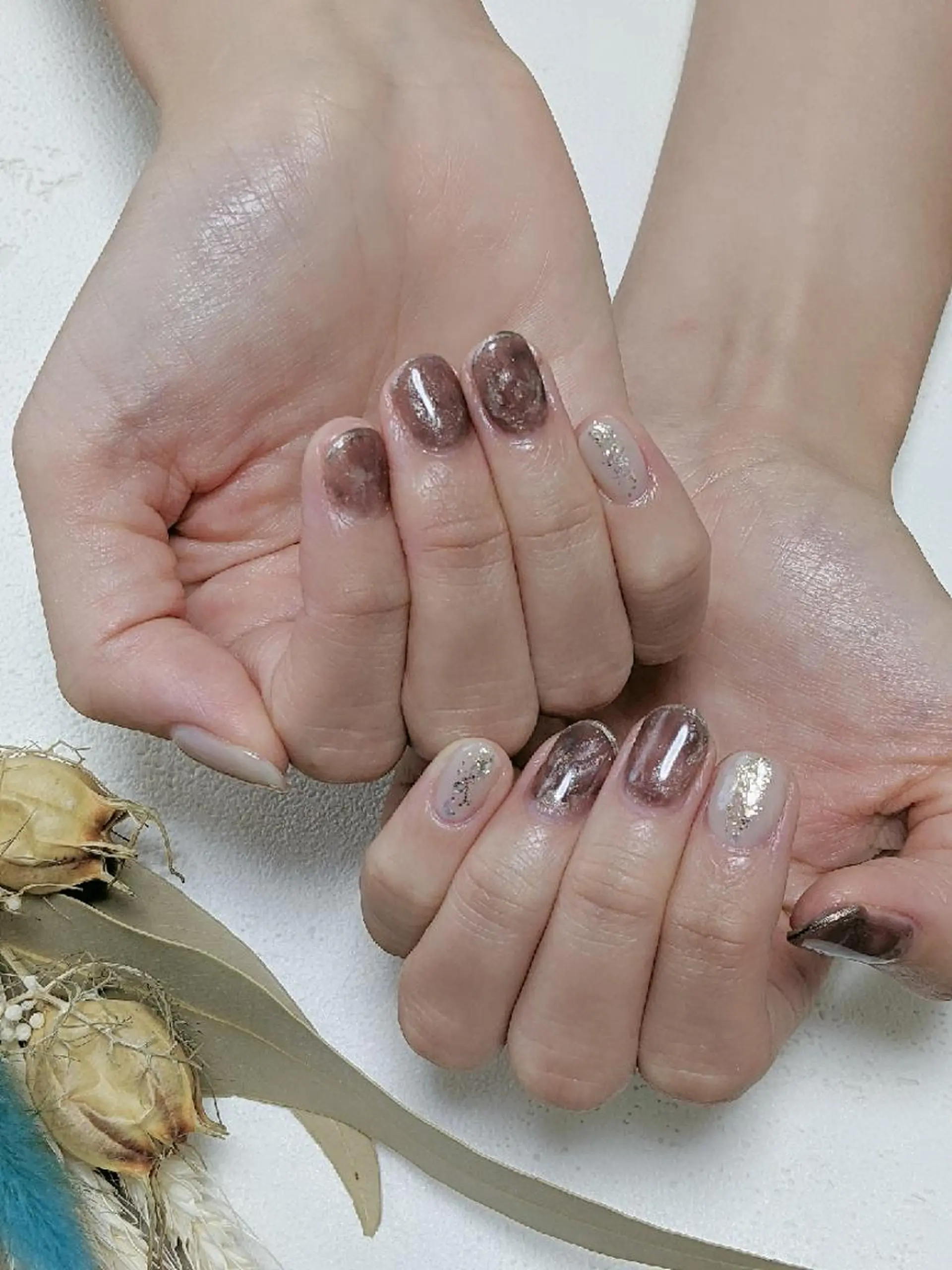 ネイル シンプルネイル ハンドネイル Nailsalon Arumのネイルデザイン