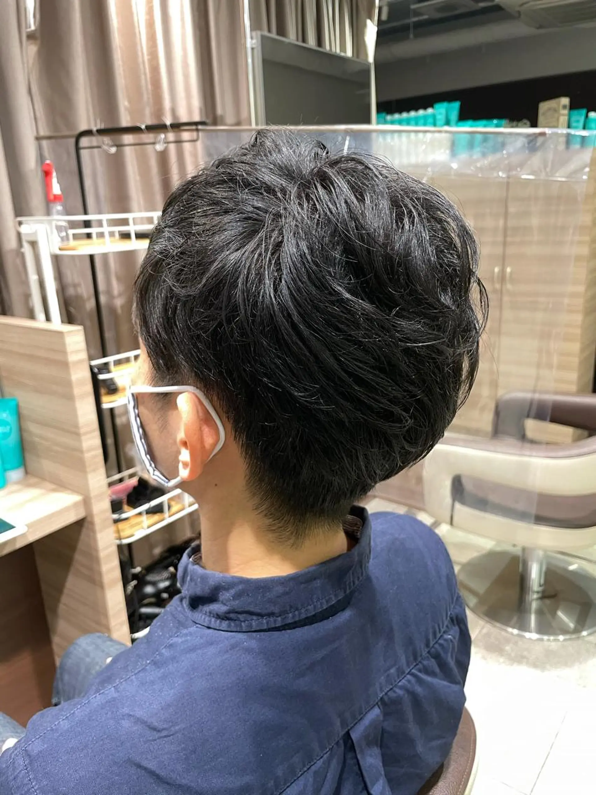 ショート メンズ カット ヘアセット 髪質改善・縮毛矯正 Taijuのヘアスタイル