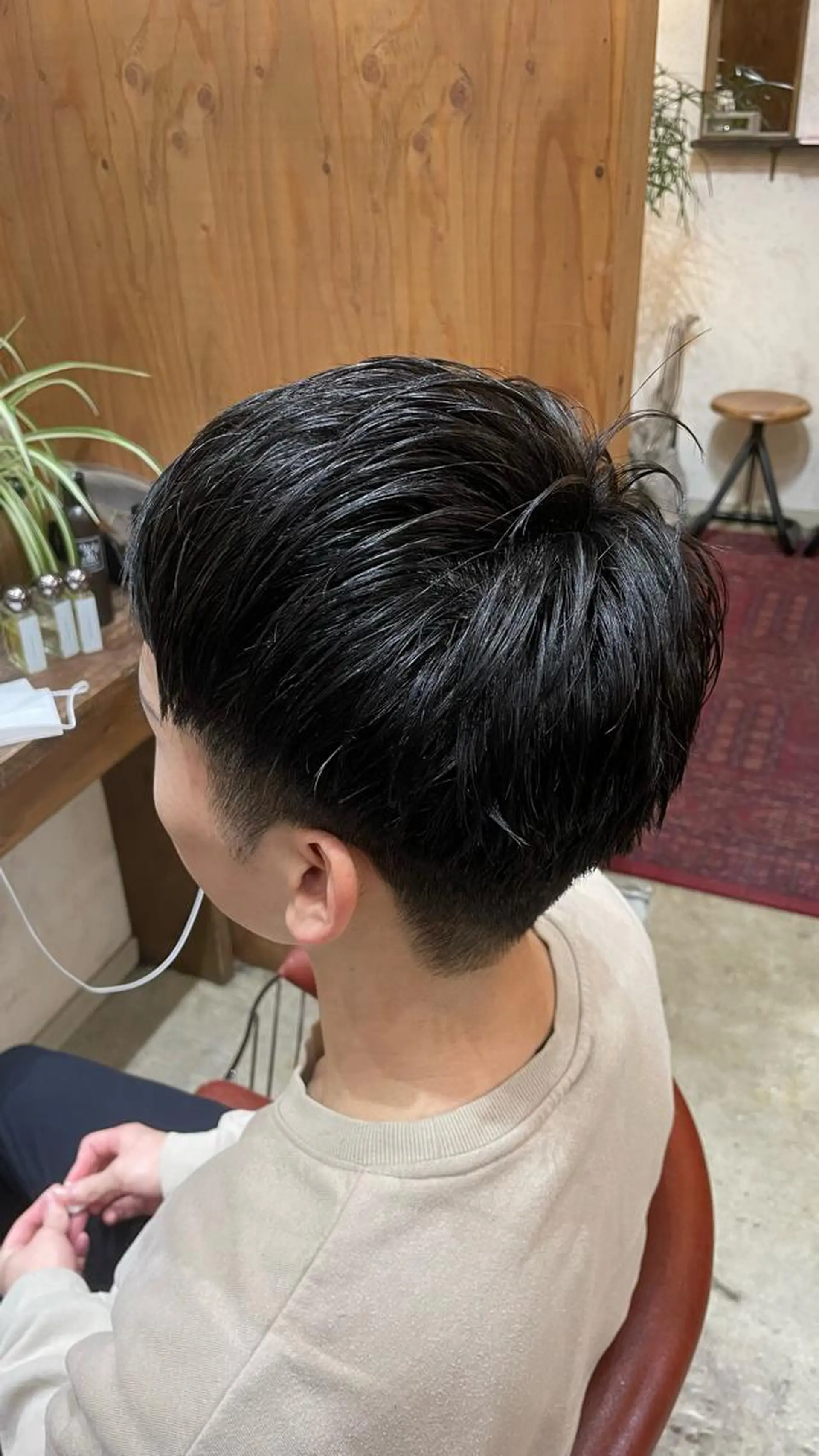 ショート メンズ lanugo 越打　優のヘアスタイル