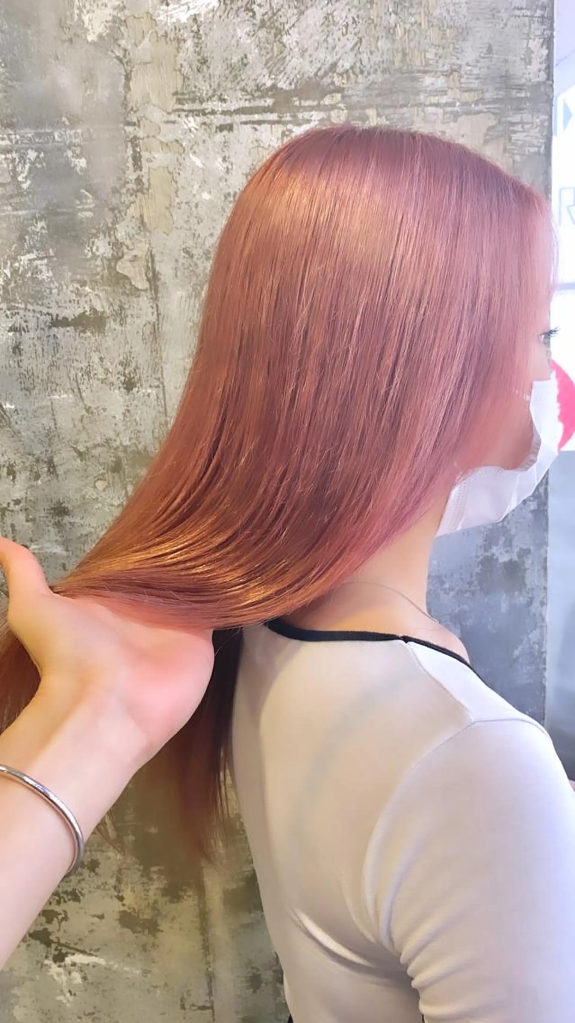 ロング カラー ハッシュレイヤー ༊*·˚ リナのヘアスタイル