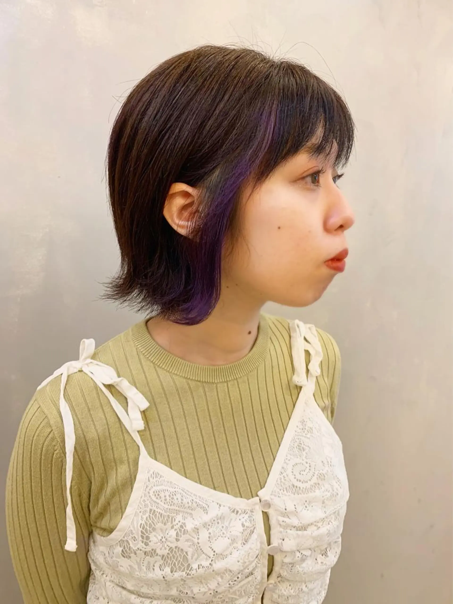 ショート カラー バイオレットカラー Dali 若松　朋美のその他イメージ