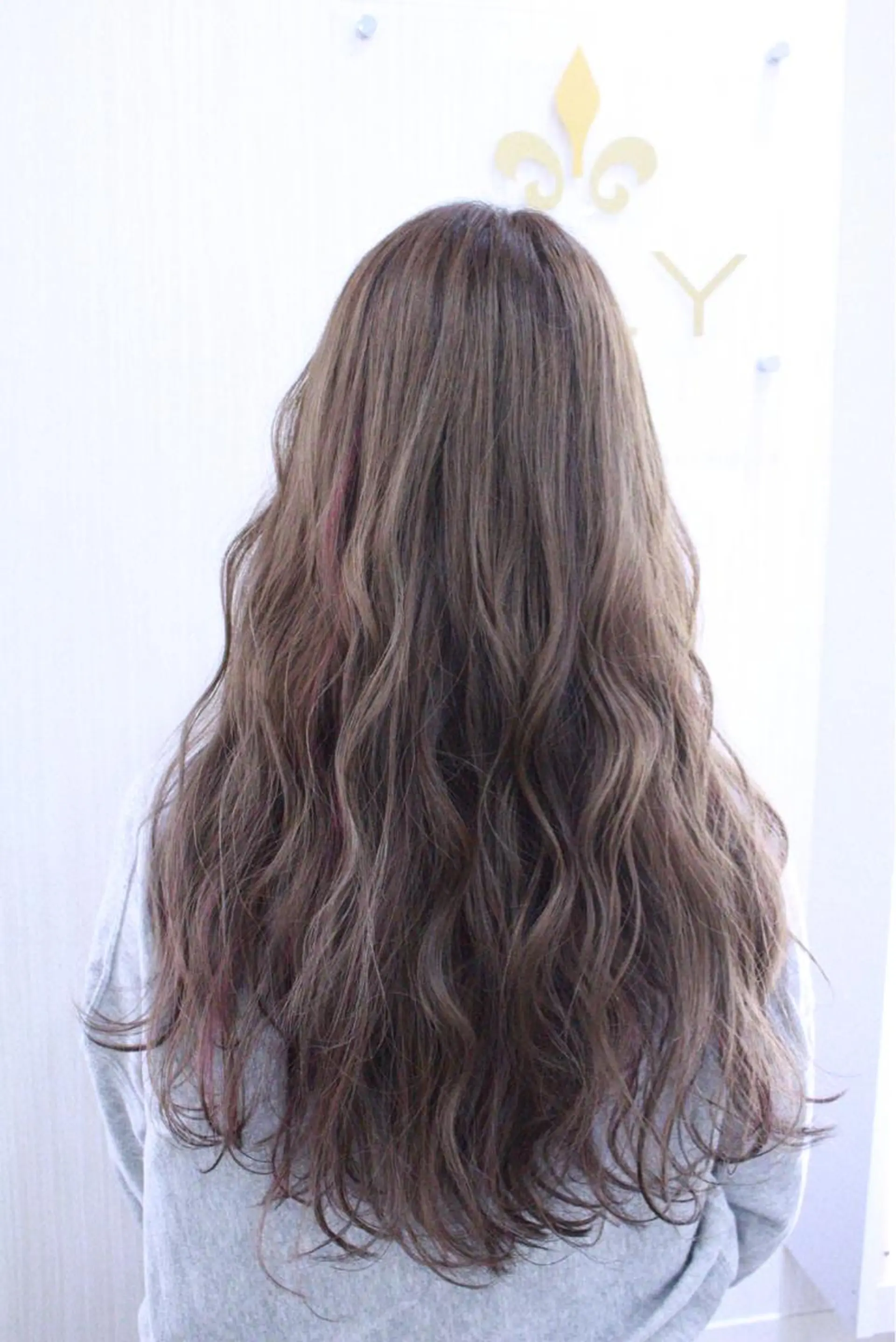 ロング れん/ハイトーン /エクステ/韓国風のヘアスタイル