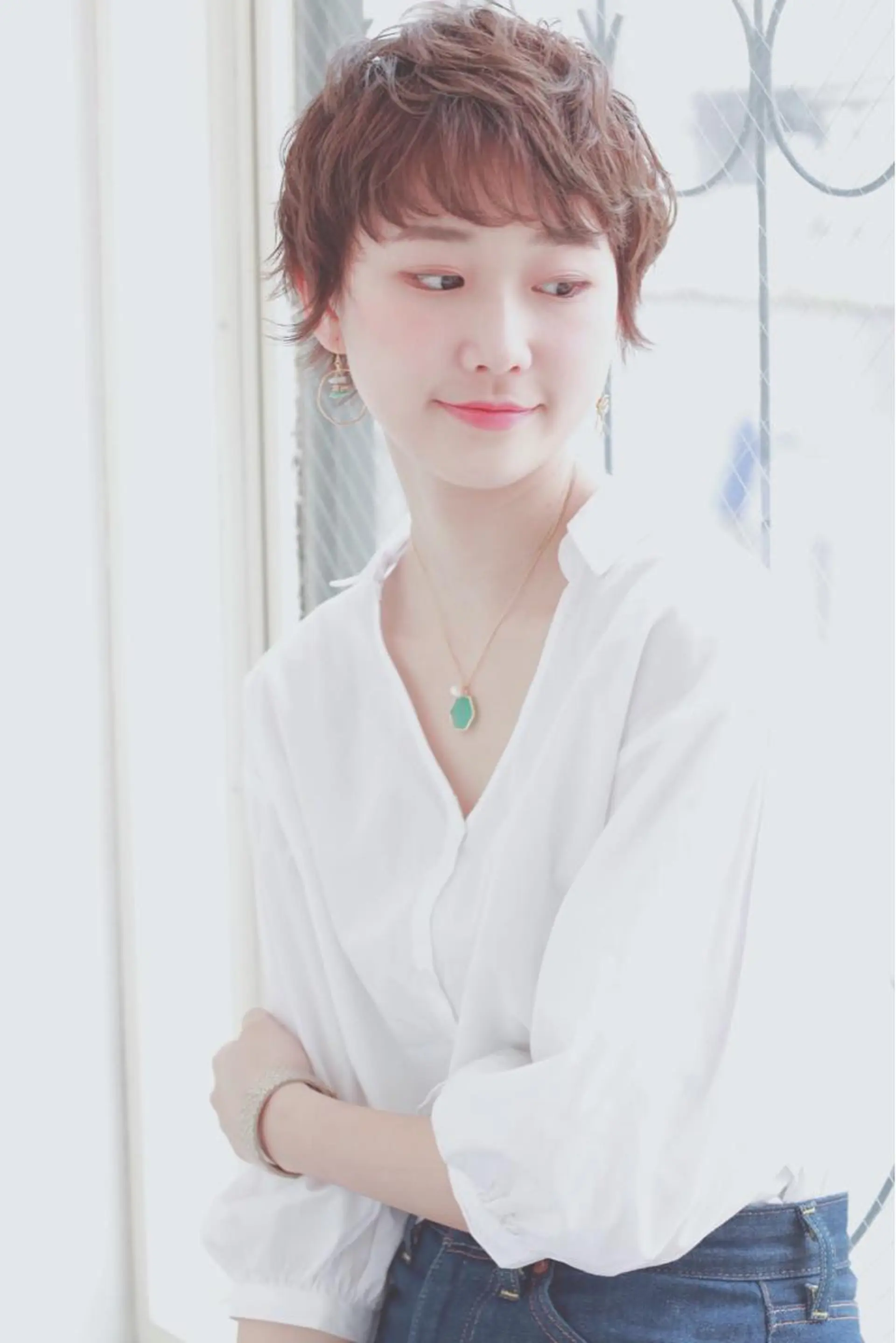 ショート カラー パーマ 🍊千葉 未来🍊店長のヘアスタイル