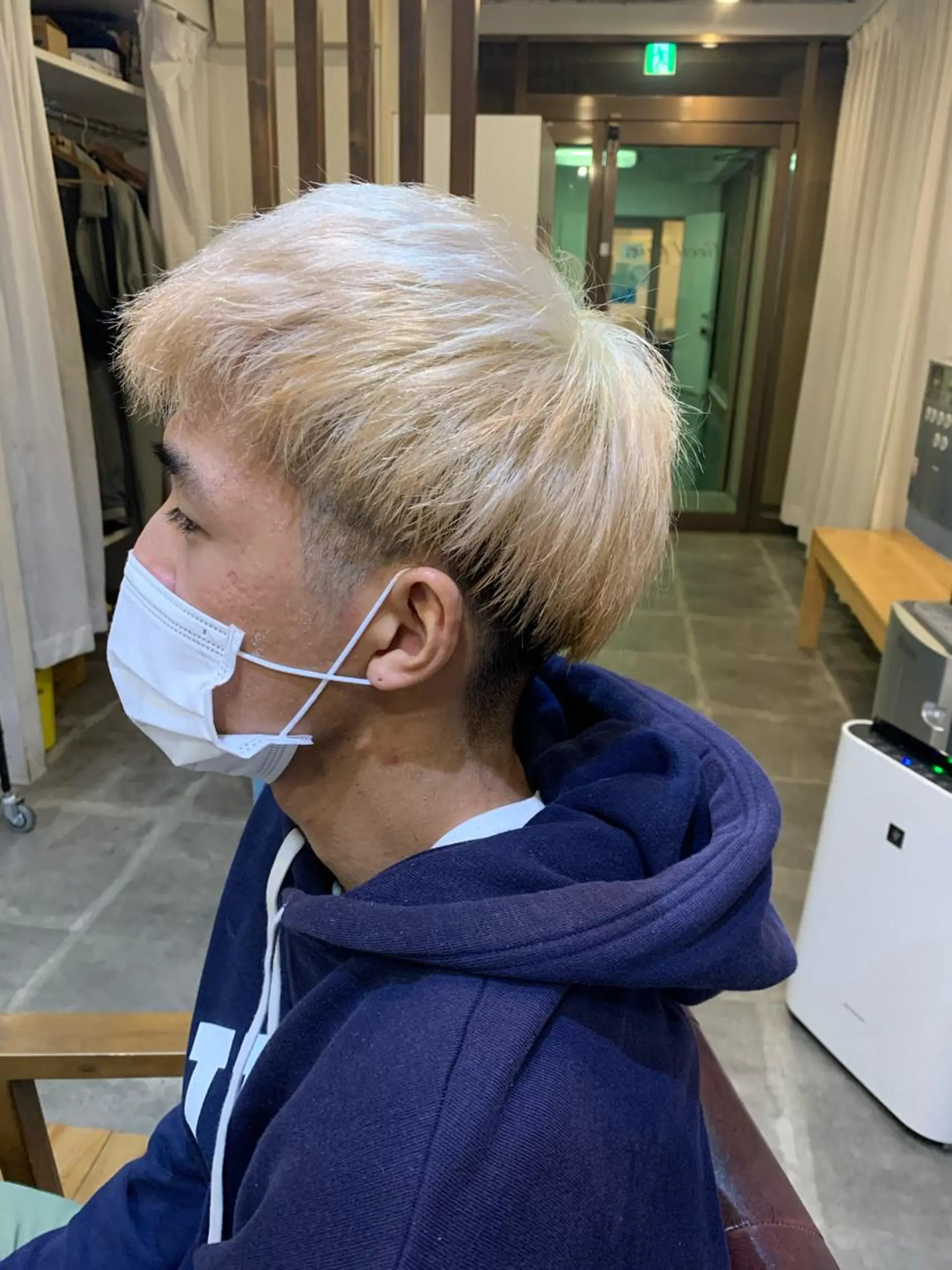 ショート トリートメント カット ヘアカラー トリートメント メンズパーマ 艶髪☆店長☆有馬のヘアスタイル