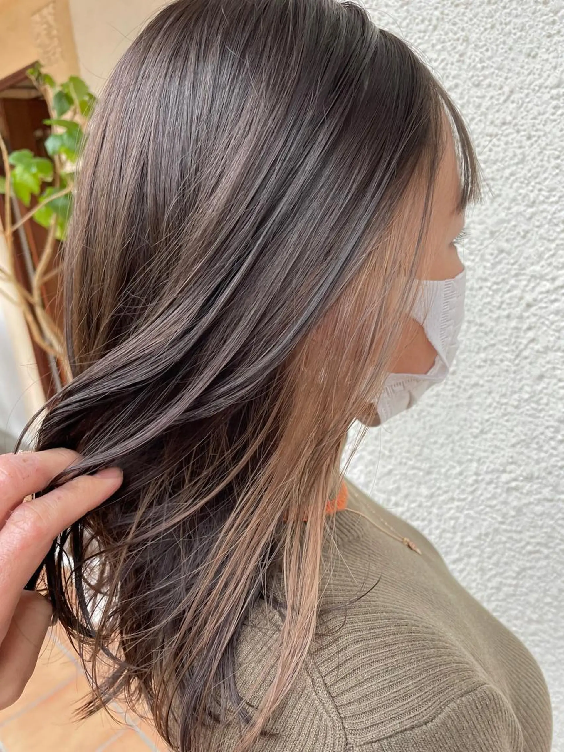 カラー カット ヘアカラー トリートメント putri 副店長 岸本　拓真のヘアスタイル