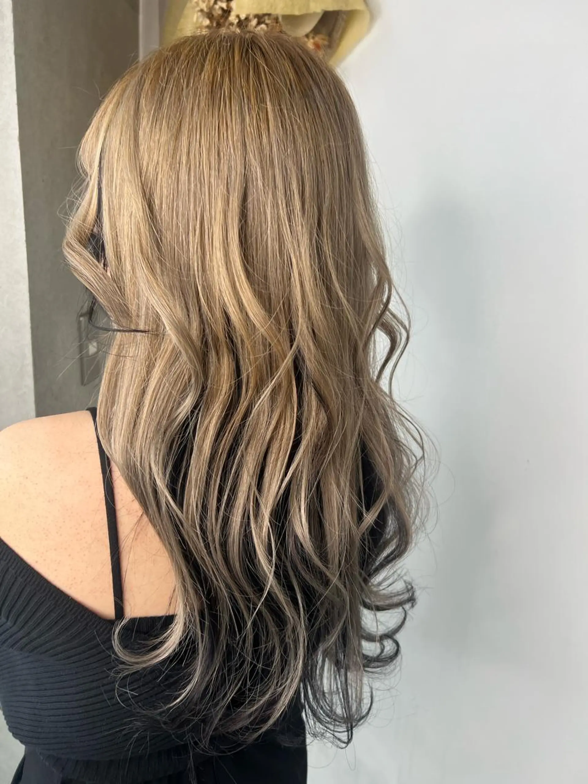 ロング カラー デザインカラー 後藤 卓哉のヘアスタイル