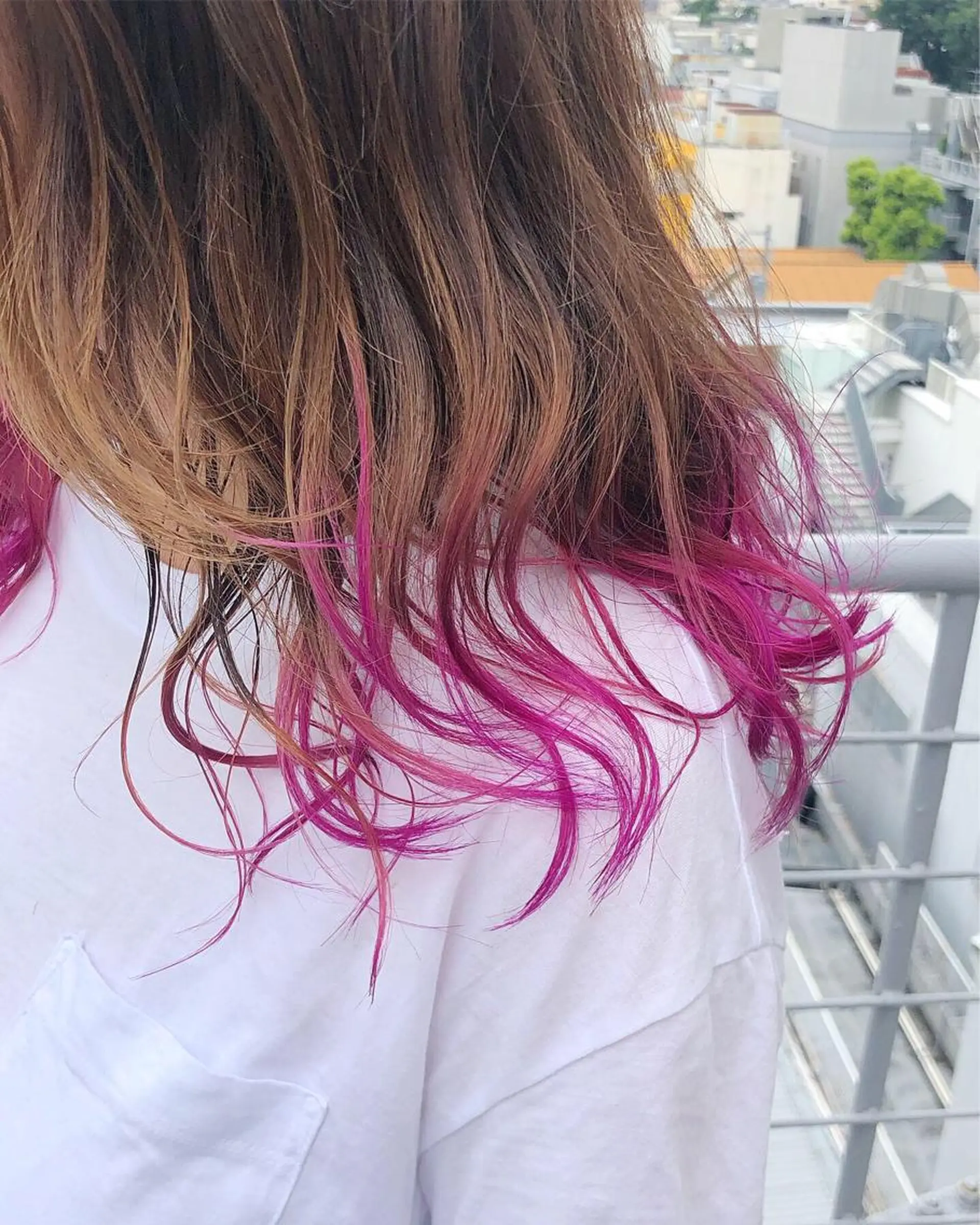 セミロング カラー ヘアアレンジ 【池袋/スパイキー ショート】ⓝⓘⓜⓤのヘアスタイル