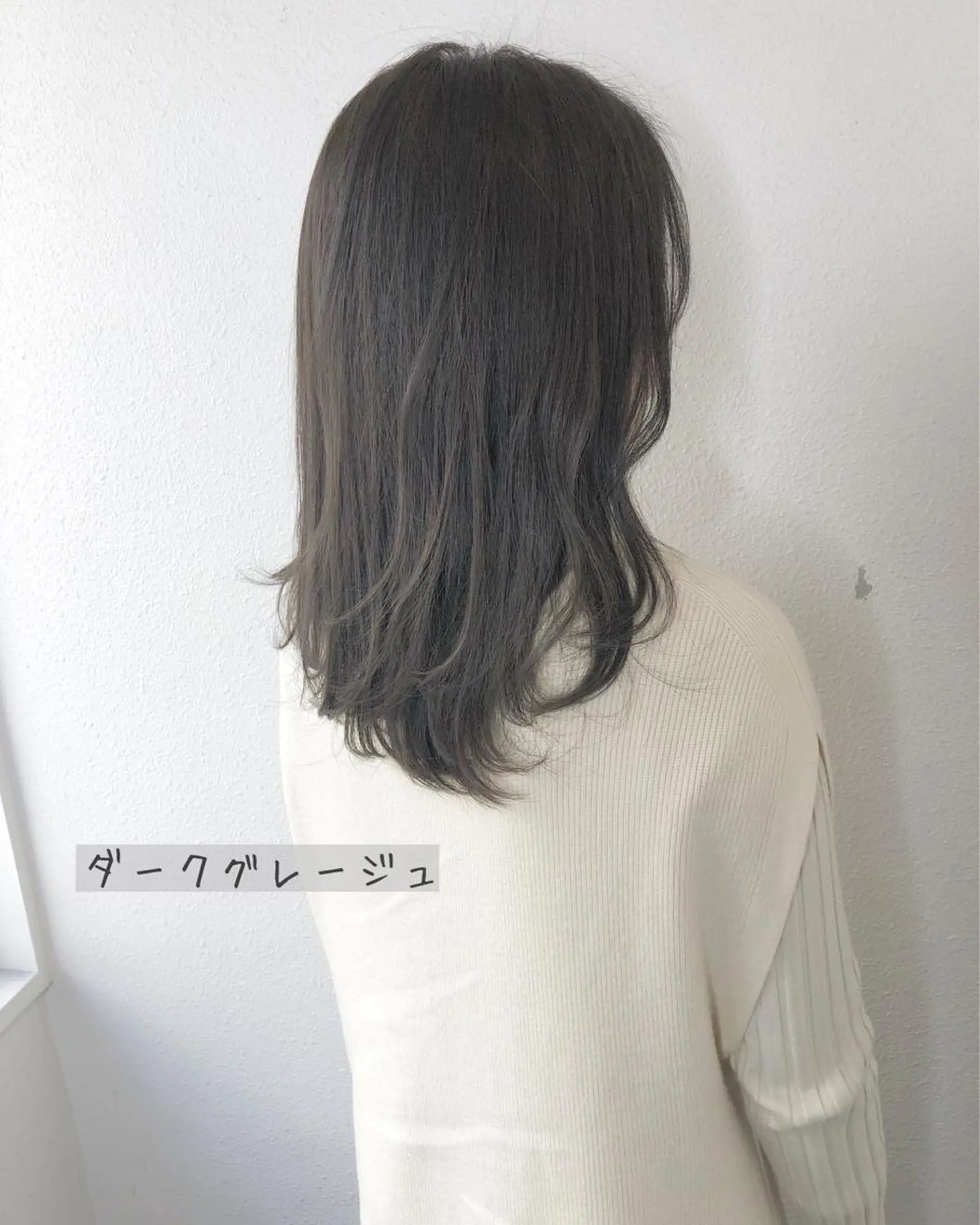 ロング カラー ブリーチ ブリーチなしカラー あさだ しゅうたろうのヘアスタイル