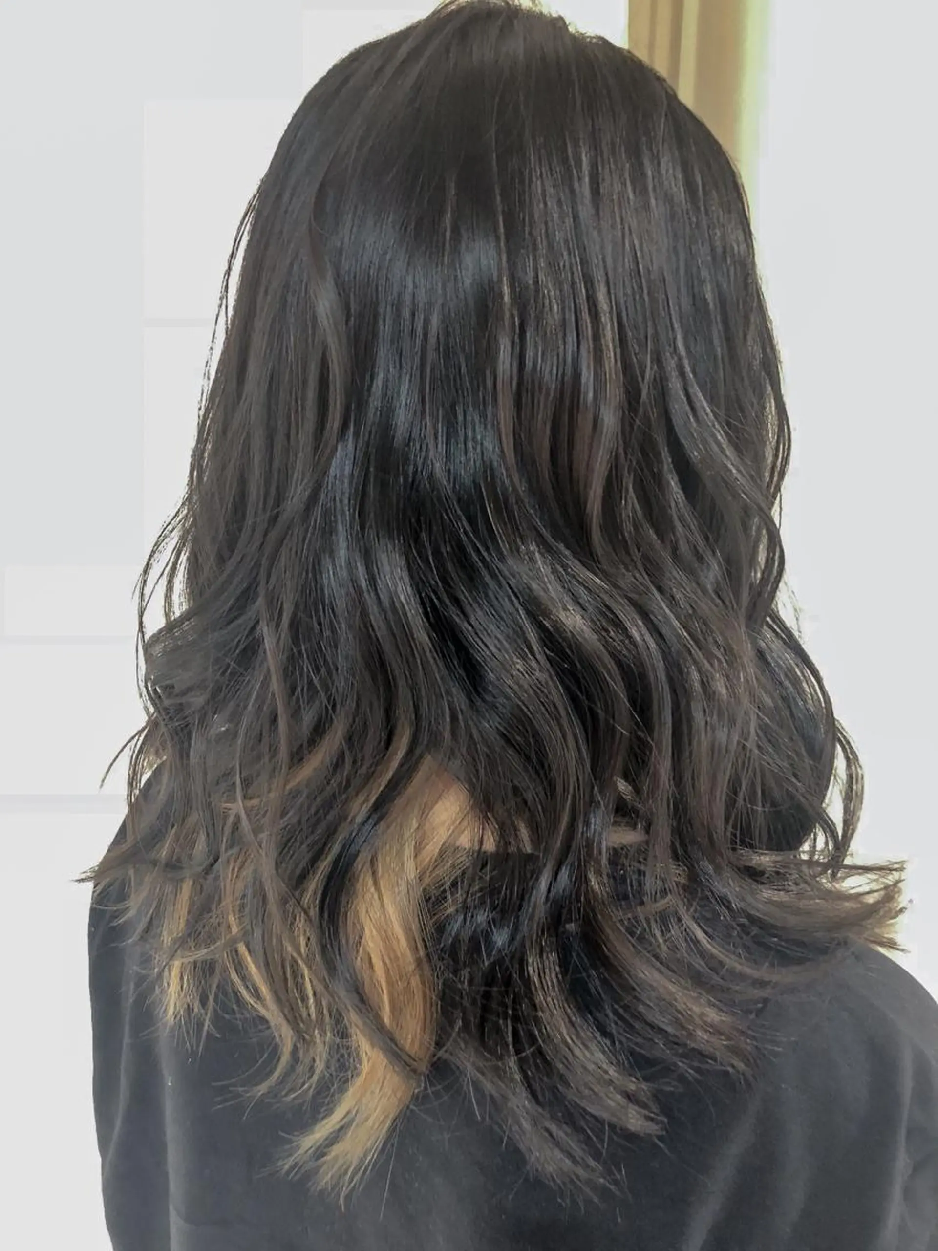 ロング カラー ヘアアレンジ ブリーチ ケアブリーチ インナーカラー レイヤー×ヘッドスパ *保田遥*のヘアスタイル