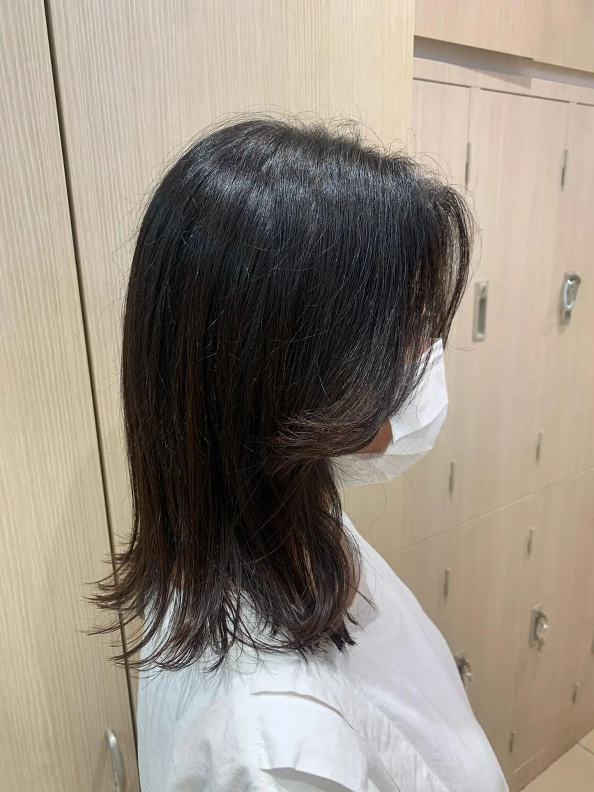 ミディアム ヘアアレンジ 森野美咲🇰🇷 レイヤー/顔周りのヘアスタイル