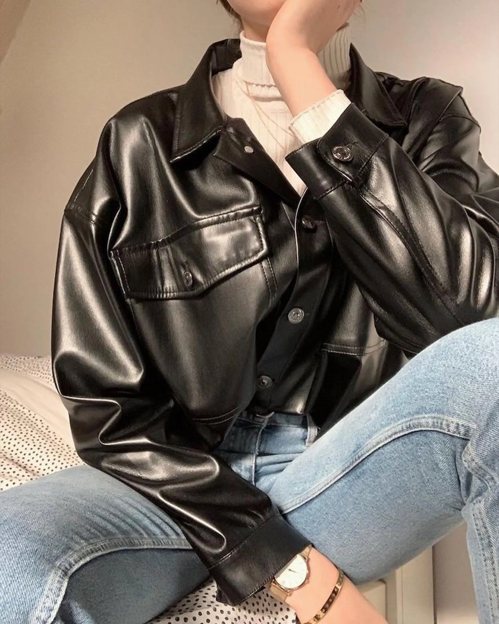 レイヤーカット/ ハイライト　千咲季のヘアスタイル