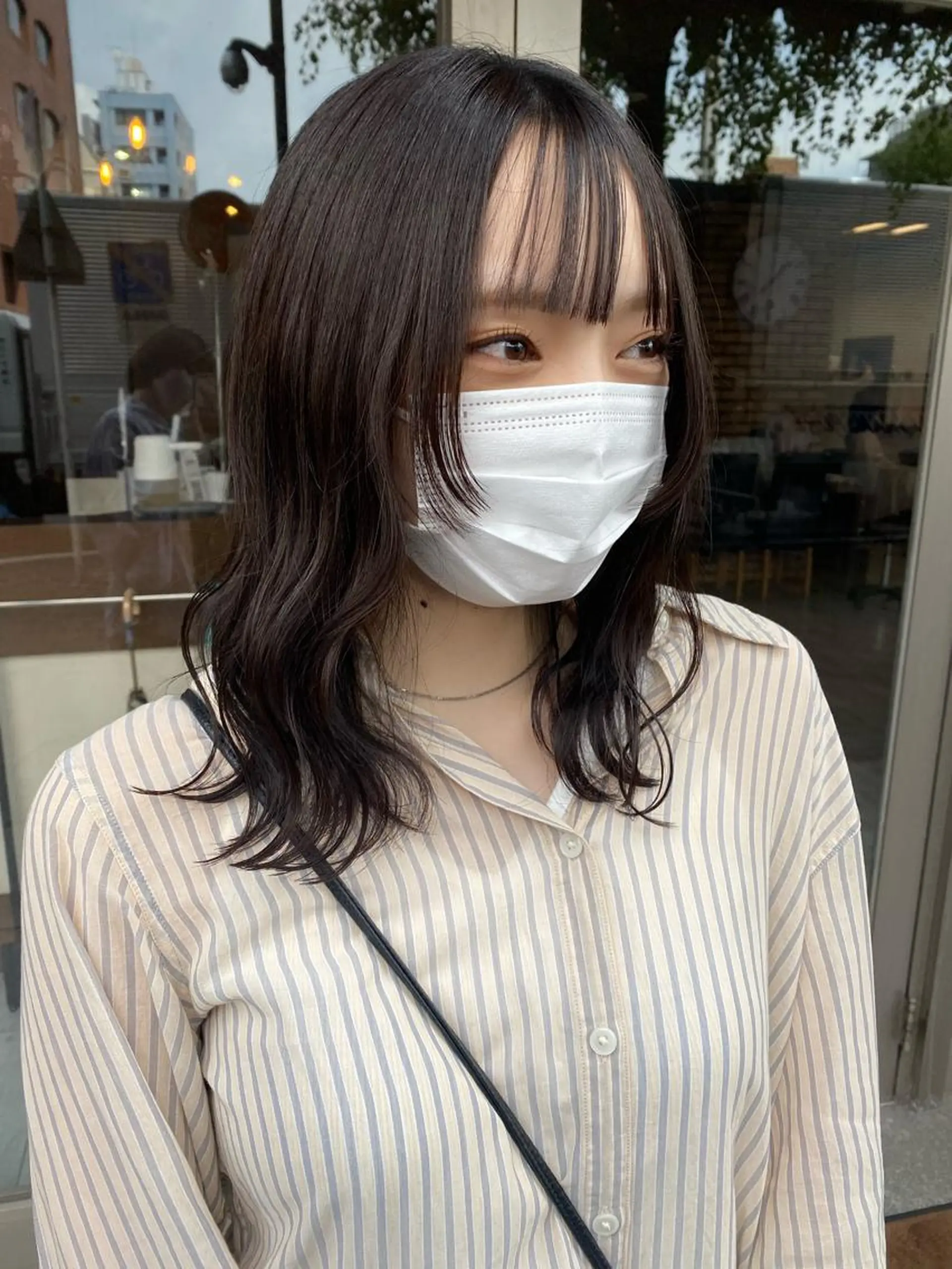 ミディアム カラー ウルフカット ｲﾁｶﾜ ﾐｵ/ minim hairのヘアスタイル