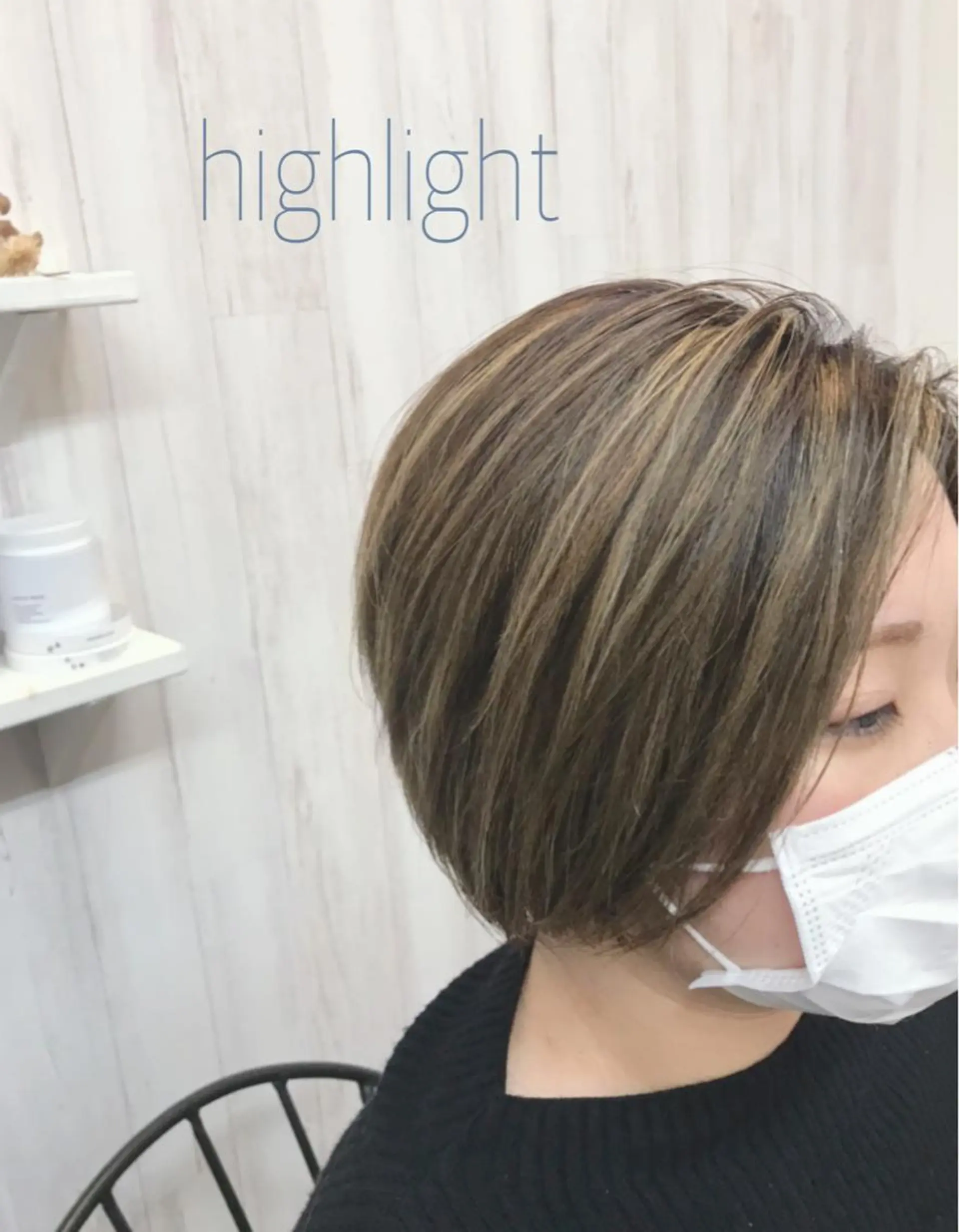 ショート カラー ri saのヘアスタイル