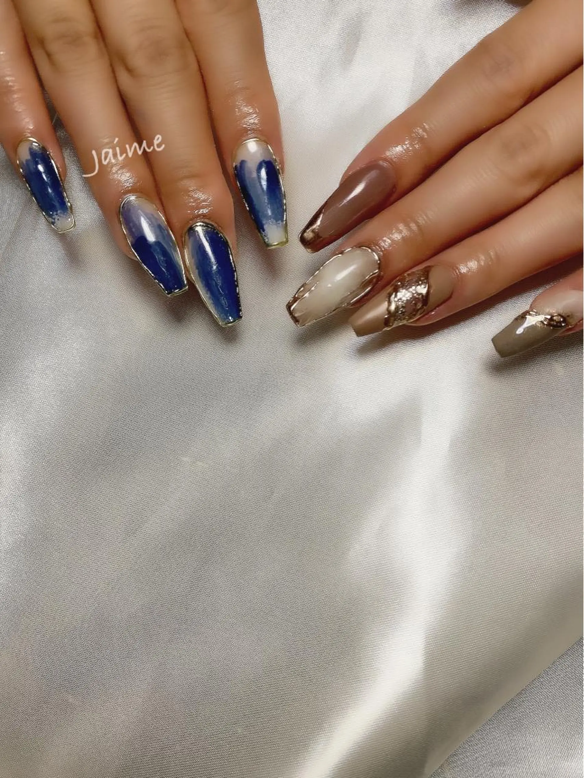 ロング ネイル Jaime Yuiのネイルデザイン