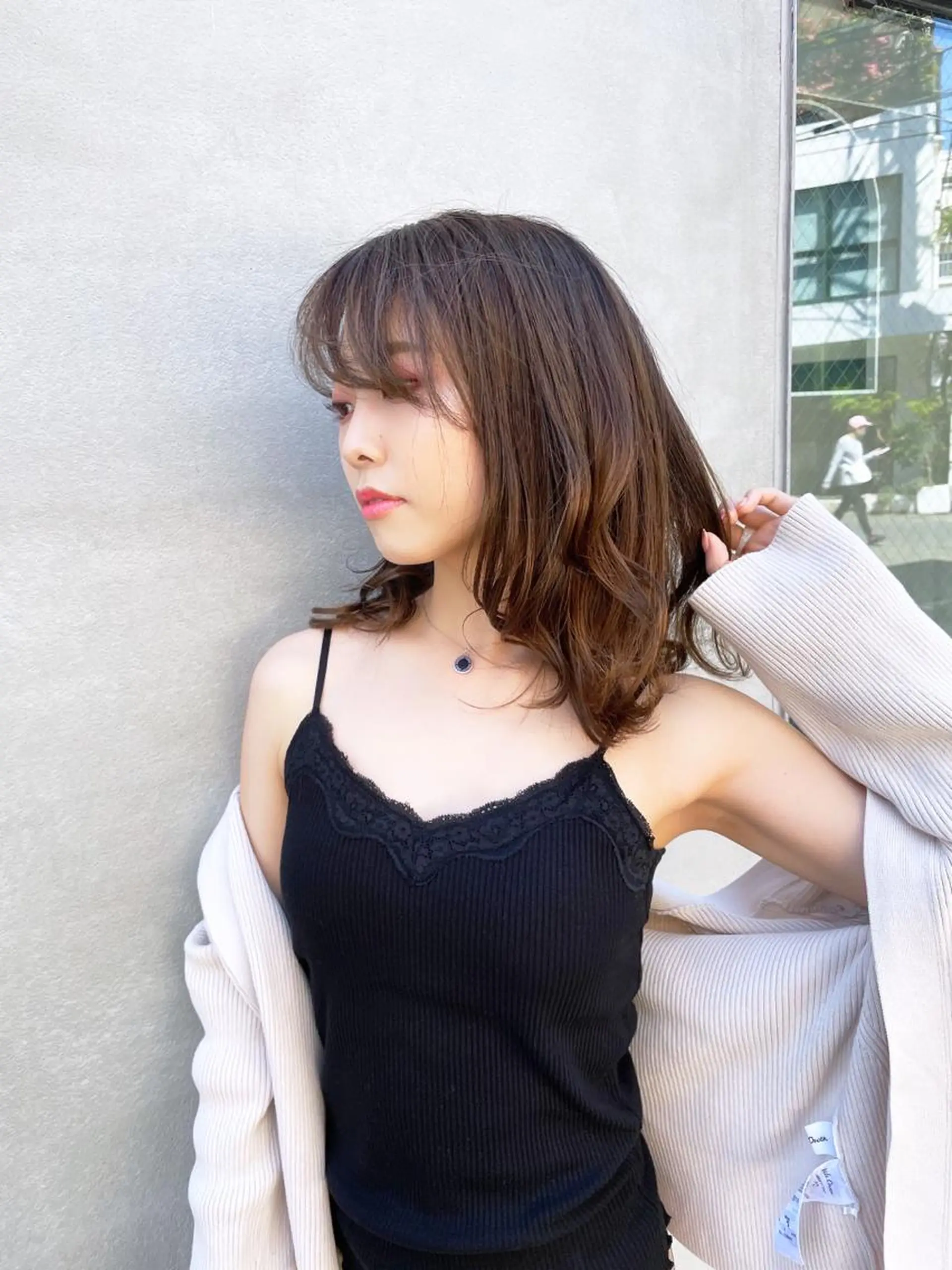 セミロング Hikaru Takahashiのヘアスタイル