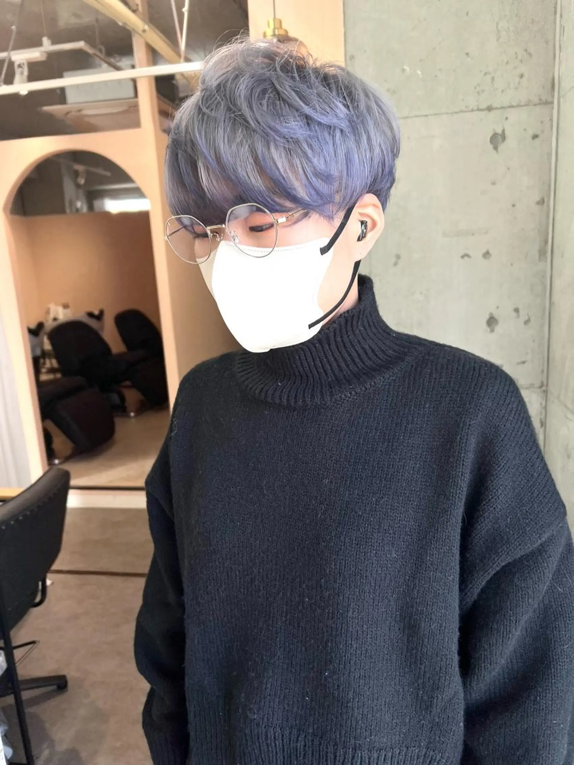 ショート カラー バレイヤージュ ブリーチ ケアブリーチ ハイライトカラー インナーカラー ヘアカラー トリートメント lani ブリーチ /ダブルカラーのヘアスタイル