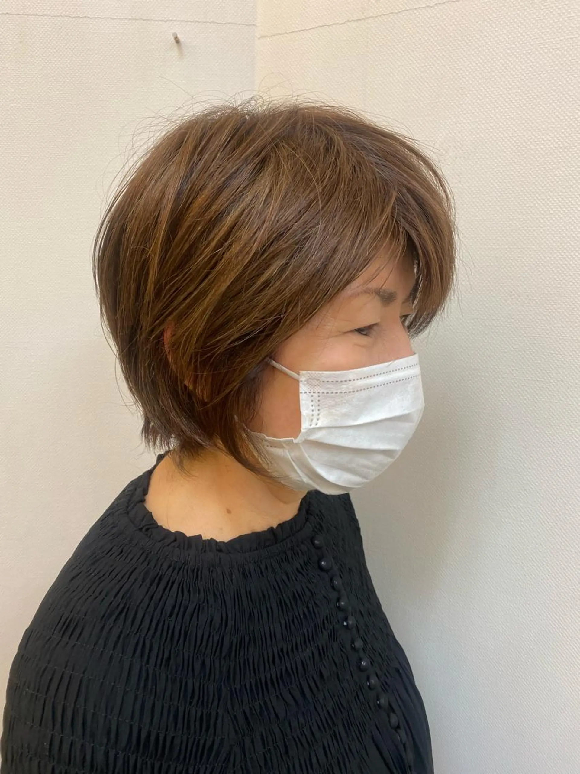 ショート 似合わせカット 宇賀 芹加のヘアスタイル
