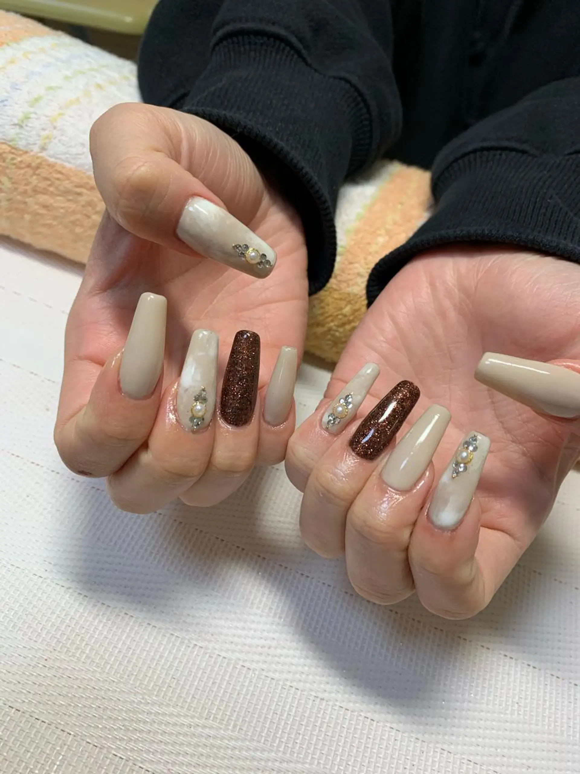 ネイル アートネイル ハンドネイル rukianail 新里のネイルデザイン