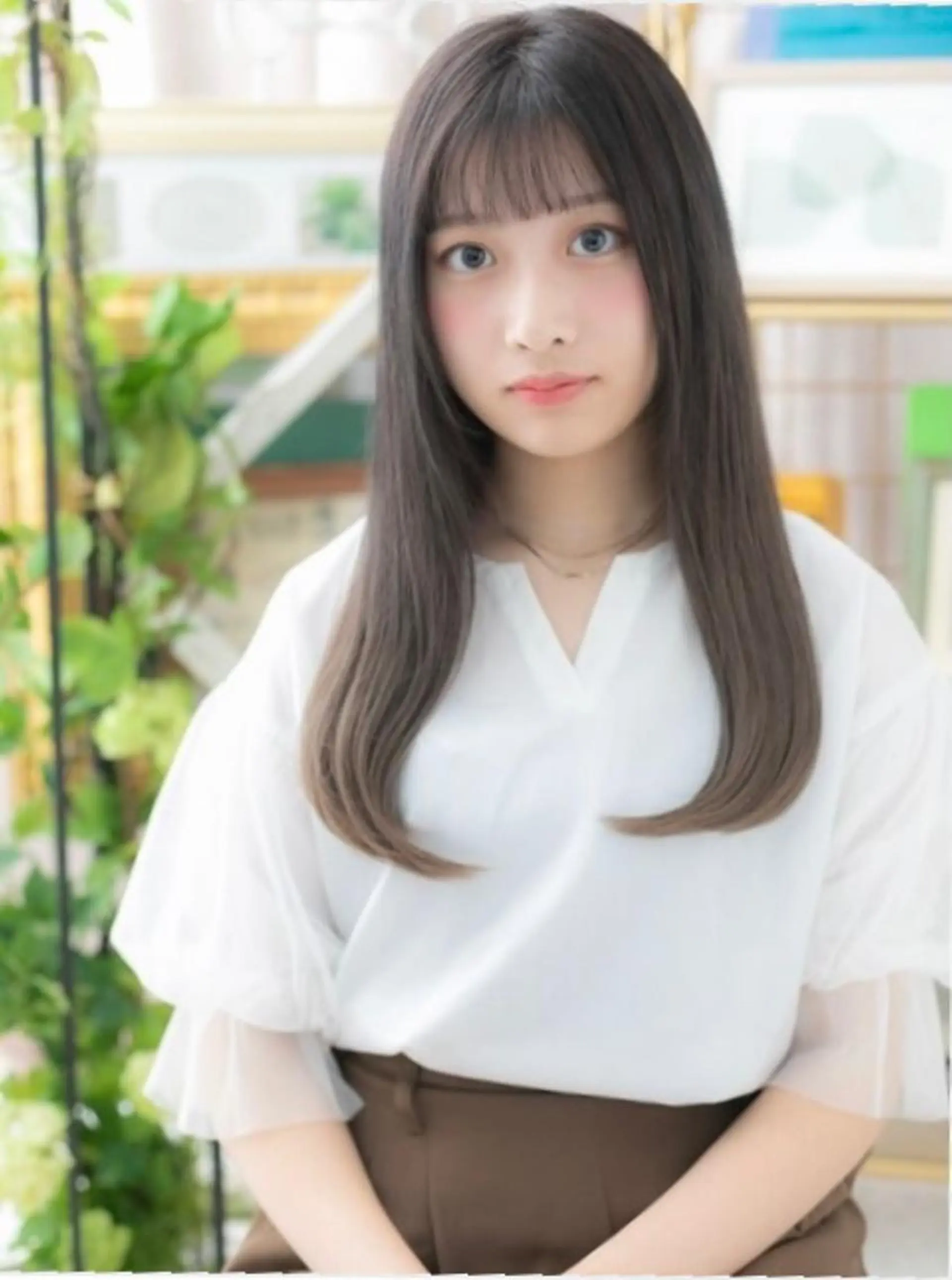 ロング 出川 宙☘️のヘアスタイル