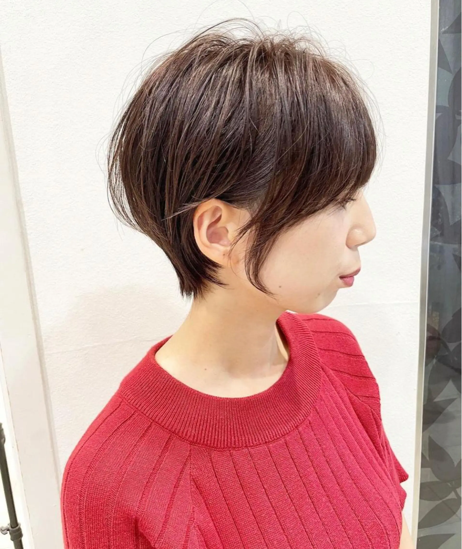 ショート カラー カット ヘアカラー le. pidorgeのヘアスタイル