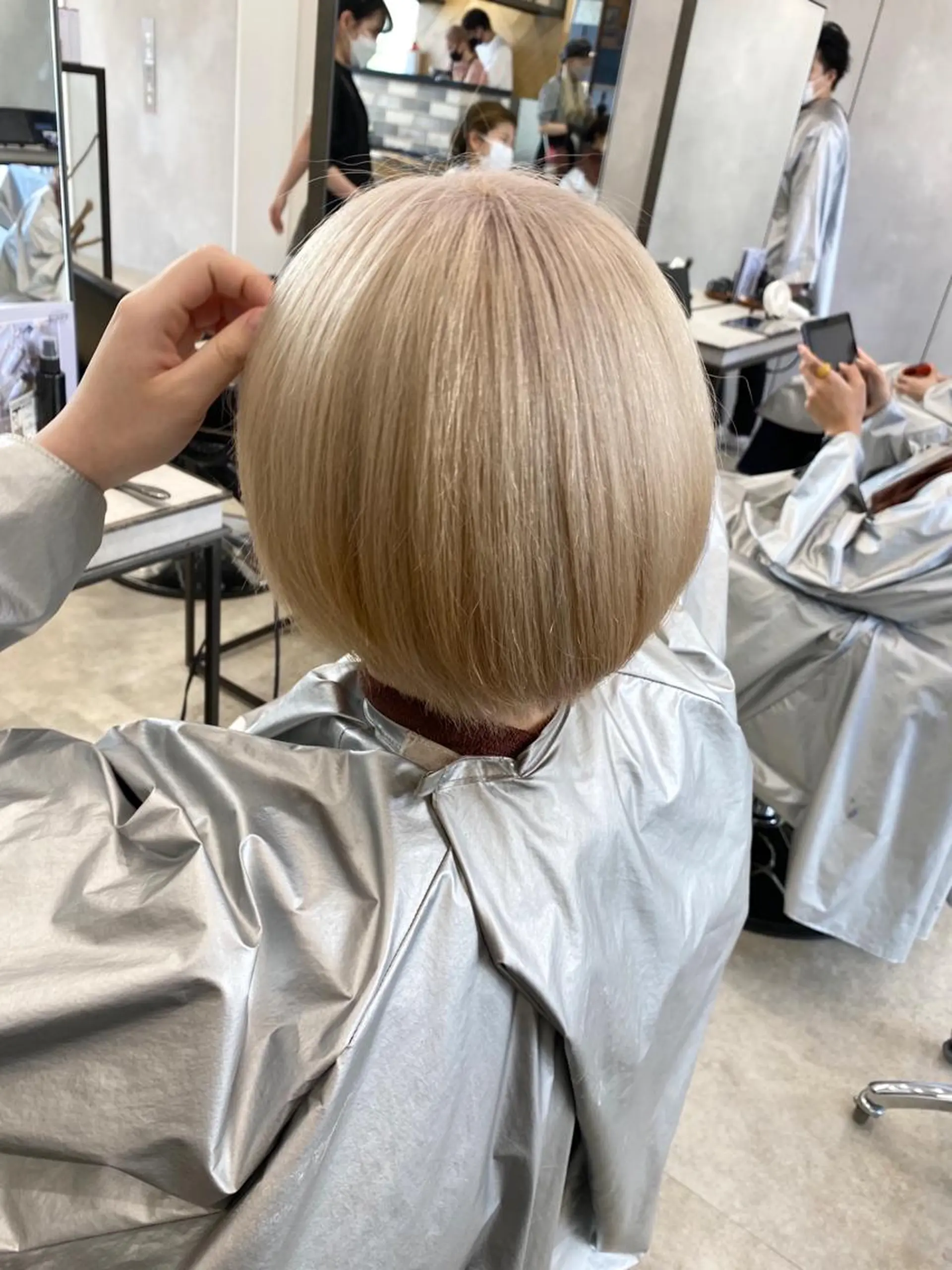 ショート カラー ヘアカラー DX  share salon渋谷所属・カラー系/カット特化 🟠オオタキマサシのヘアスタイル