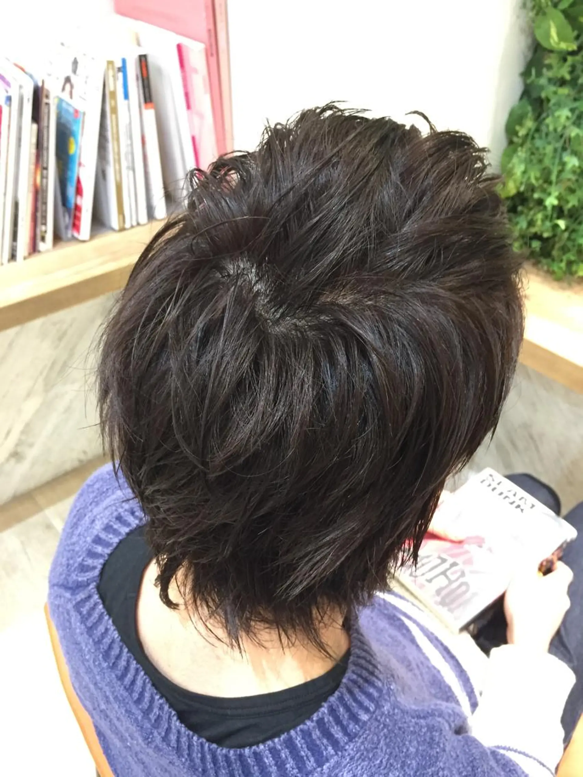 ミディアム カラー メンズ 吉岡 三四朗のヘアスタイル