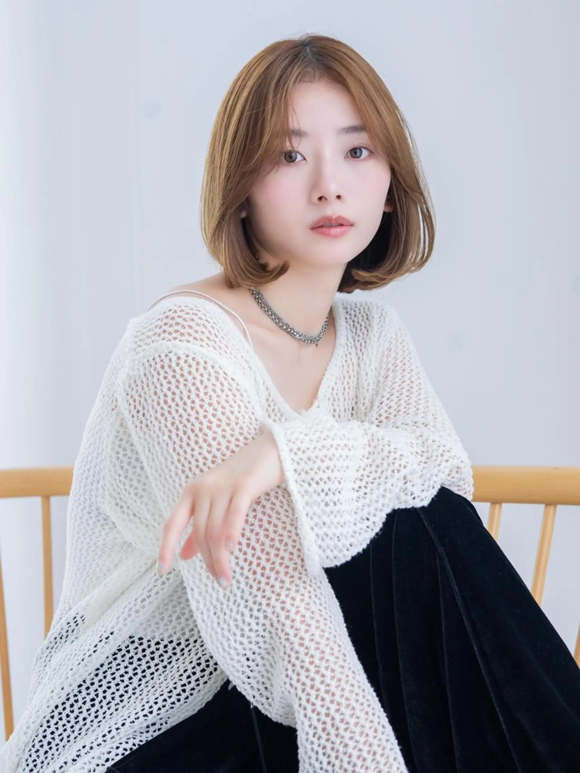 ショート Eight White／AIRIのヘアスタイル