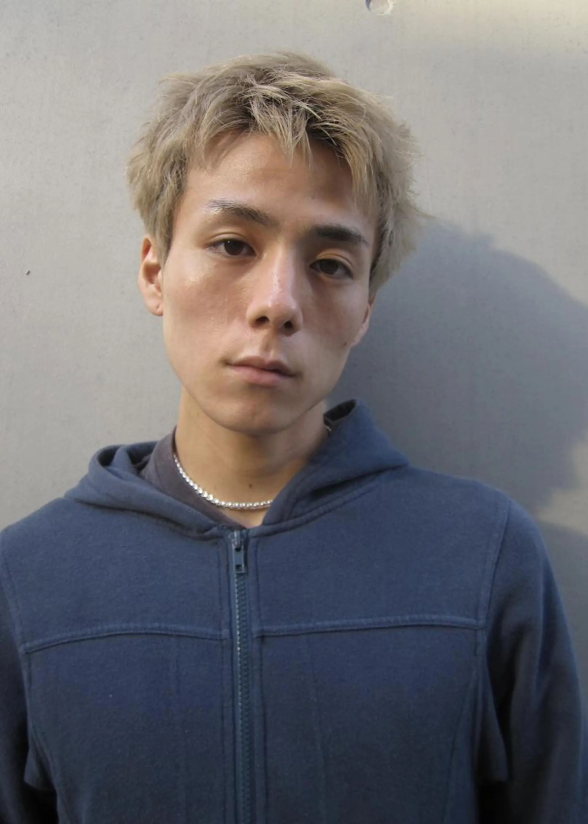 ショート メンズ カラー パーマ ショートボブ メンズブリーチ メンズハイライト メンズインナーカラー メンズ韓国風 KOUSUKE /レイヤーカットのヘアスタイル