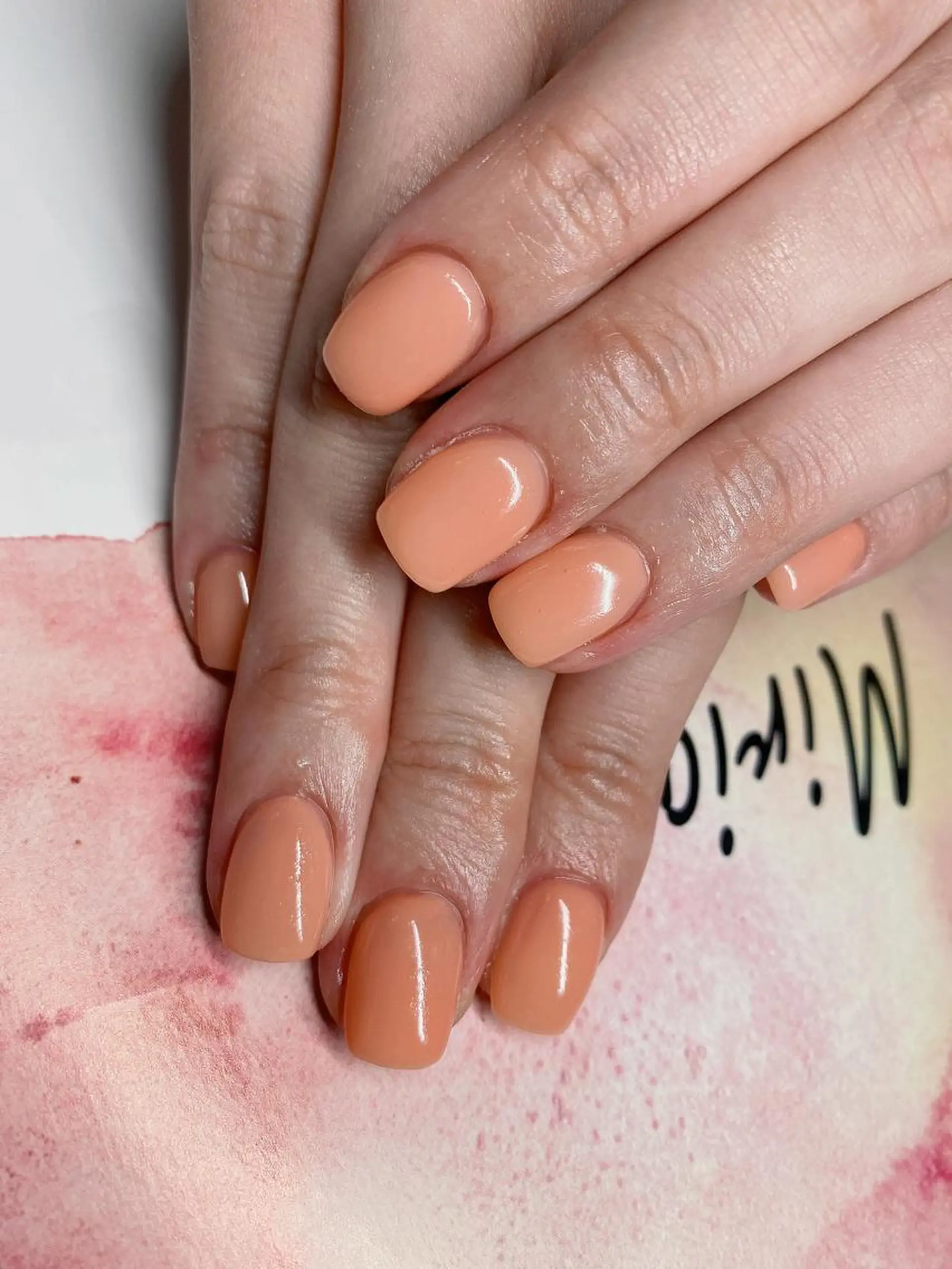 ショート ハンドネイル NAILSALON 🍔Timna🍟のネイルデザイン