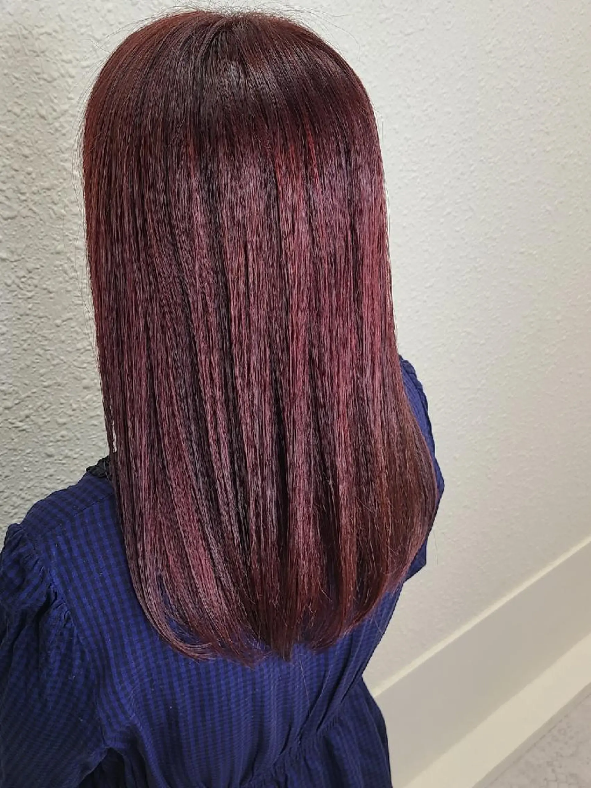 ロング カラー ブリーチ ダブルカラー ブリーチなしカラー ピンクカラー ヘアカラー トリートメント ブリーチカラー🌈 嘉名 真樹のヘアスタイル