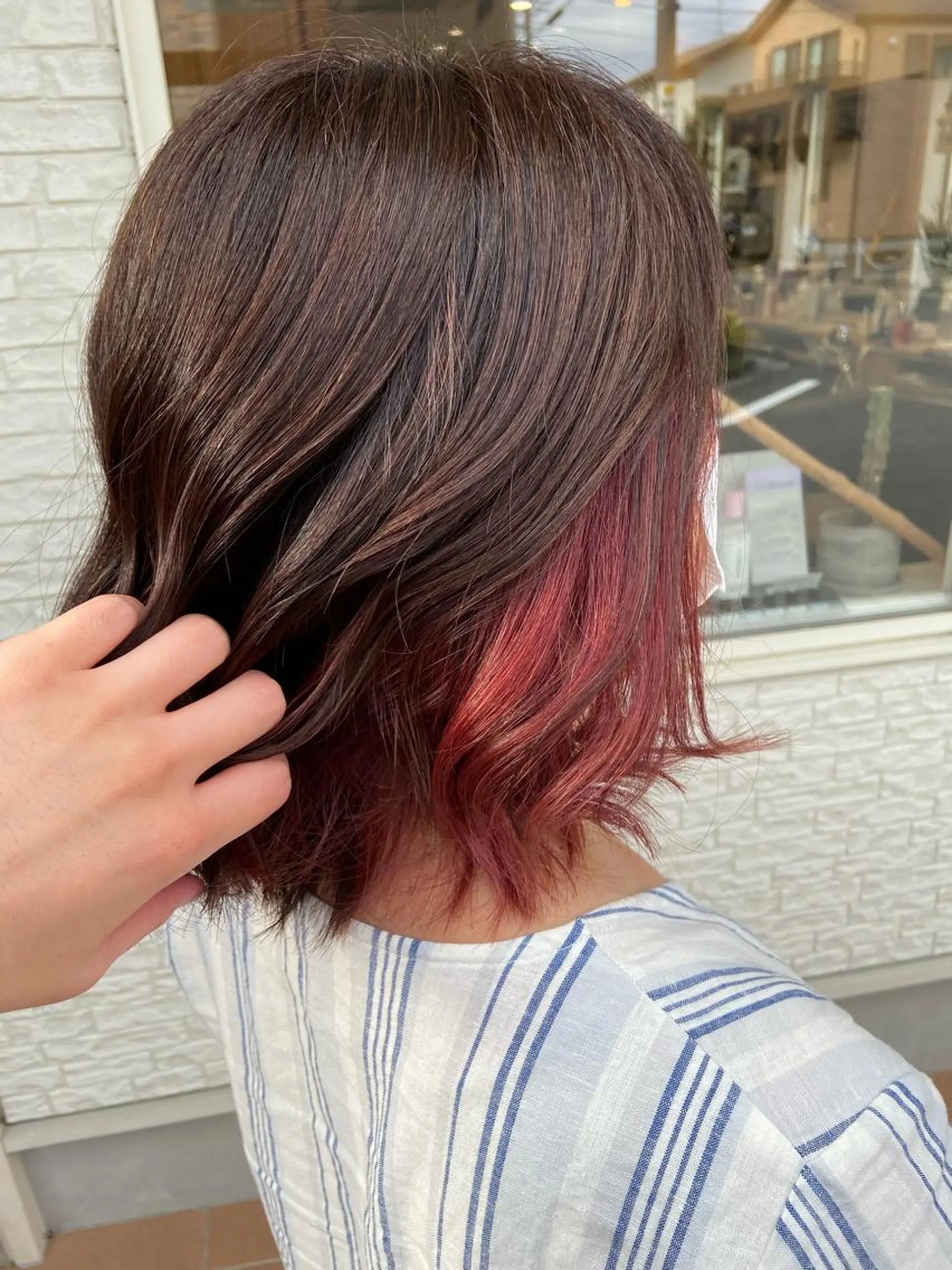 カラー 🪼高評価🪼 💎柴崎の藤咲💎のヘアスタイル