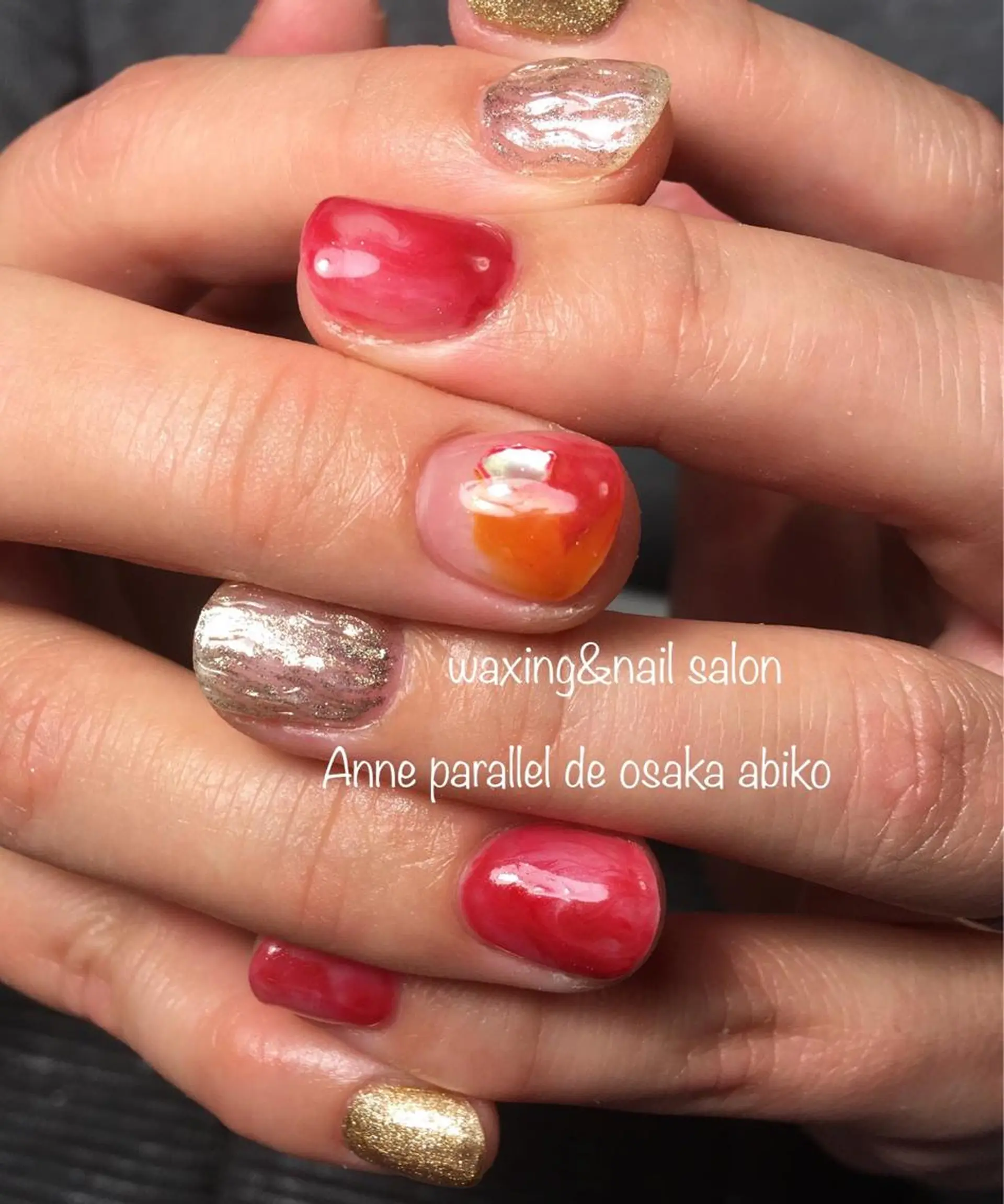 ネイル ニュアンスネイル 中村 翠のネイルデザイン