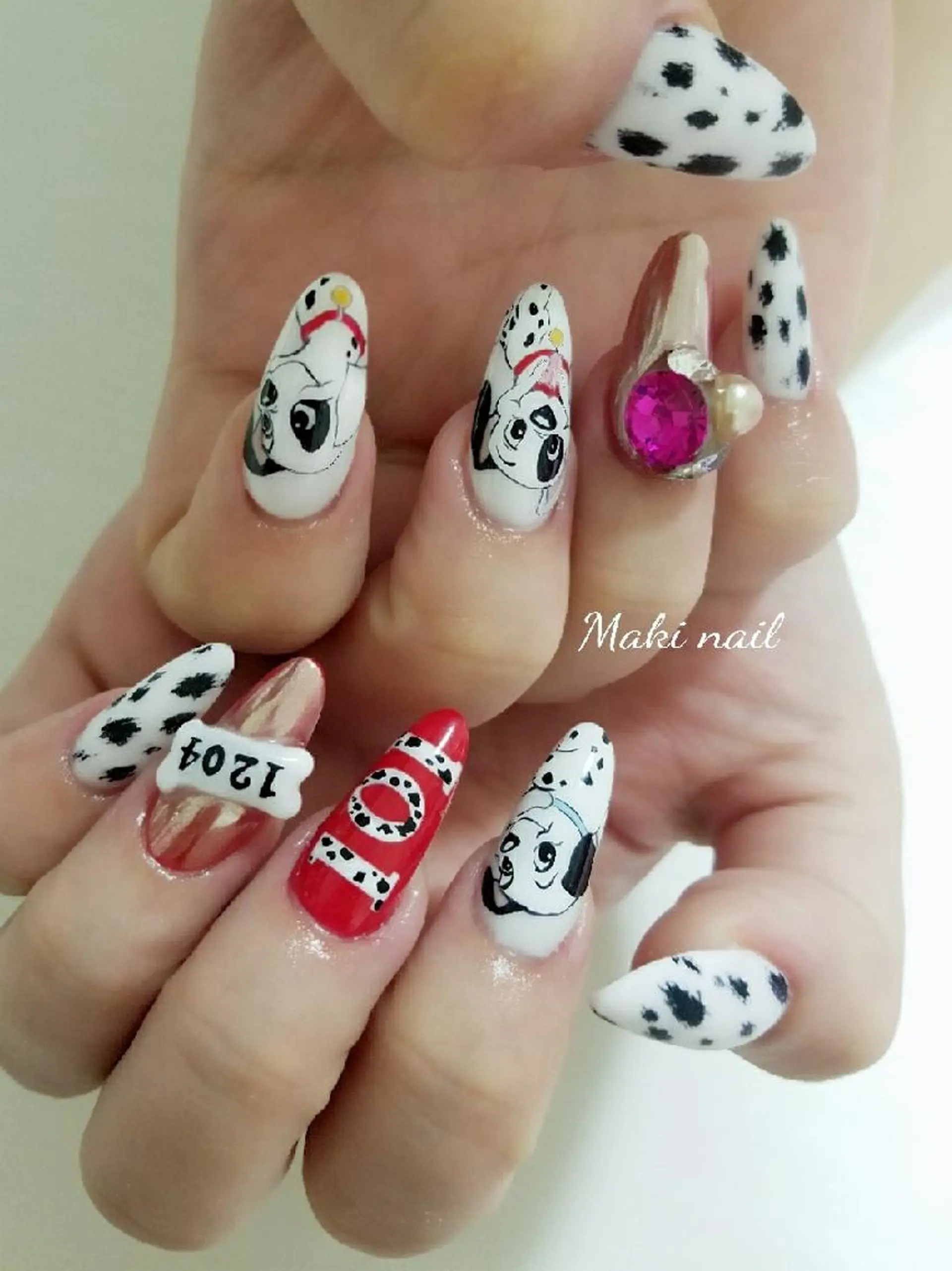 ネイル スカルプネイル   MAKI NAILのネイルデザイン