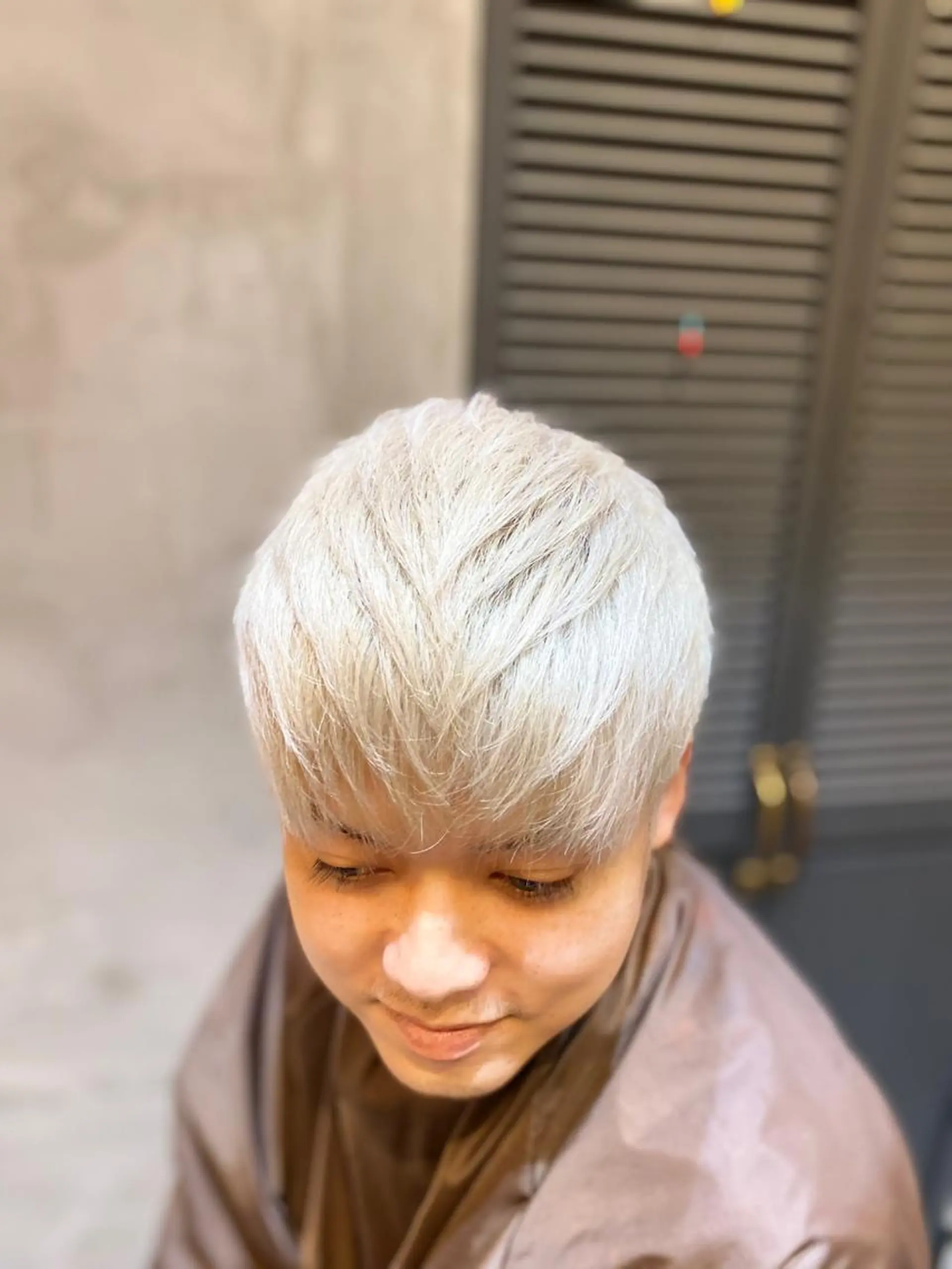 カラー メンズ 韓国風cut/ 縮毛矯正/正岡幹康のヘアスタイル