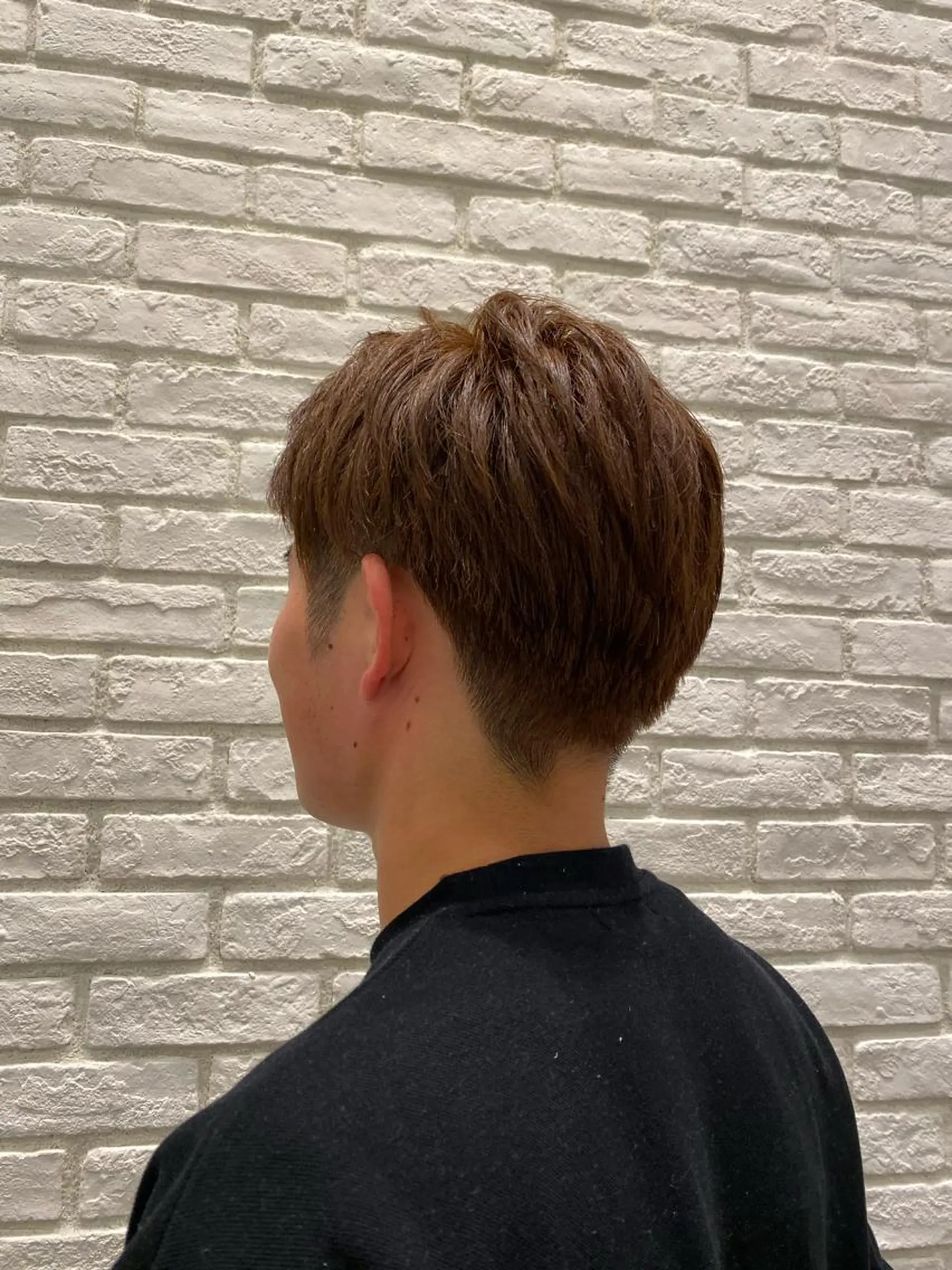 メンズ カット ヘアカラー Ash中目黒 森田みなみのヘアスタイル