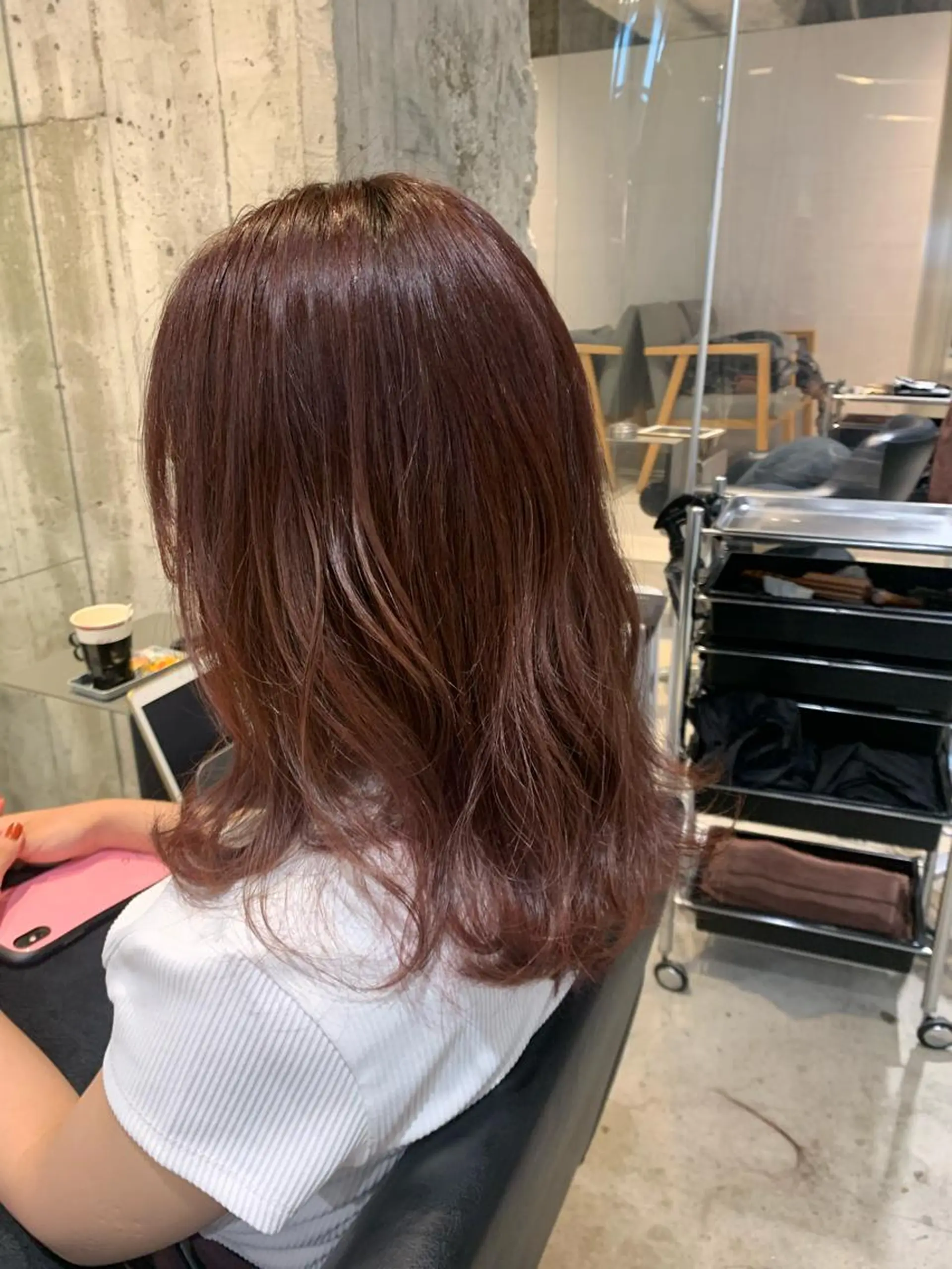 ミディアム カラー 🌈艶髪/髪質改善 新宿itouのヘアスタイル