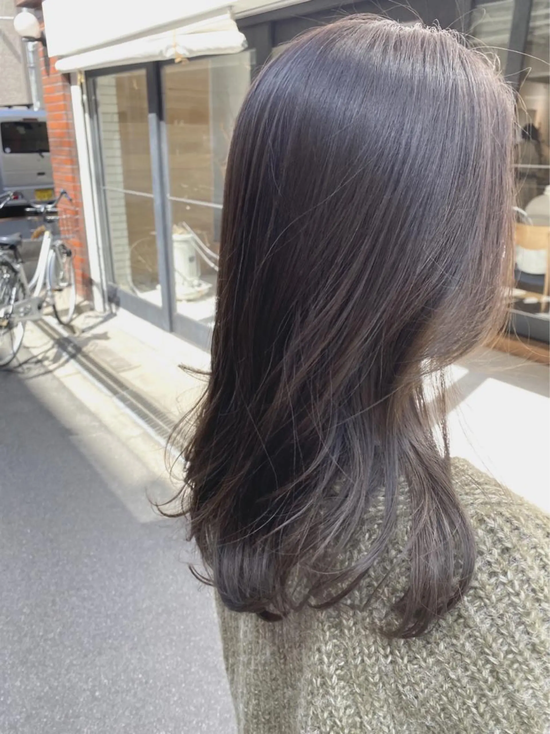 ミディアム カット ヘアカラー トリートメント newi京橋 【sachi】のヘアスタイル