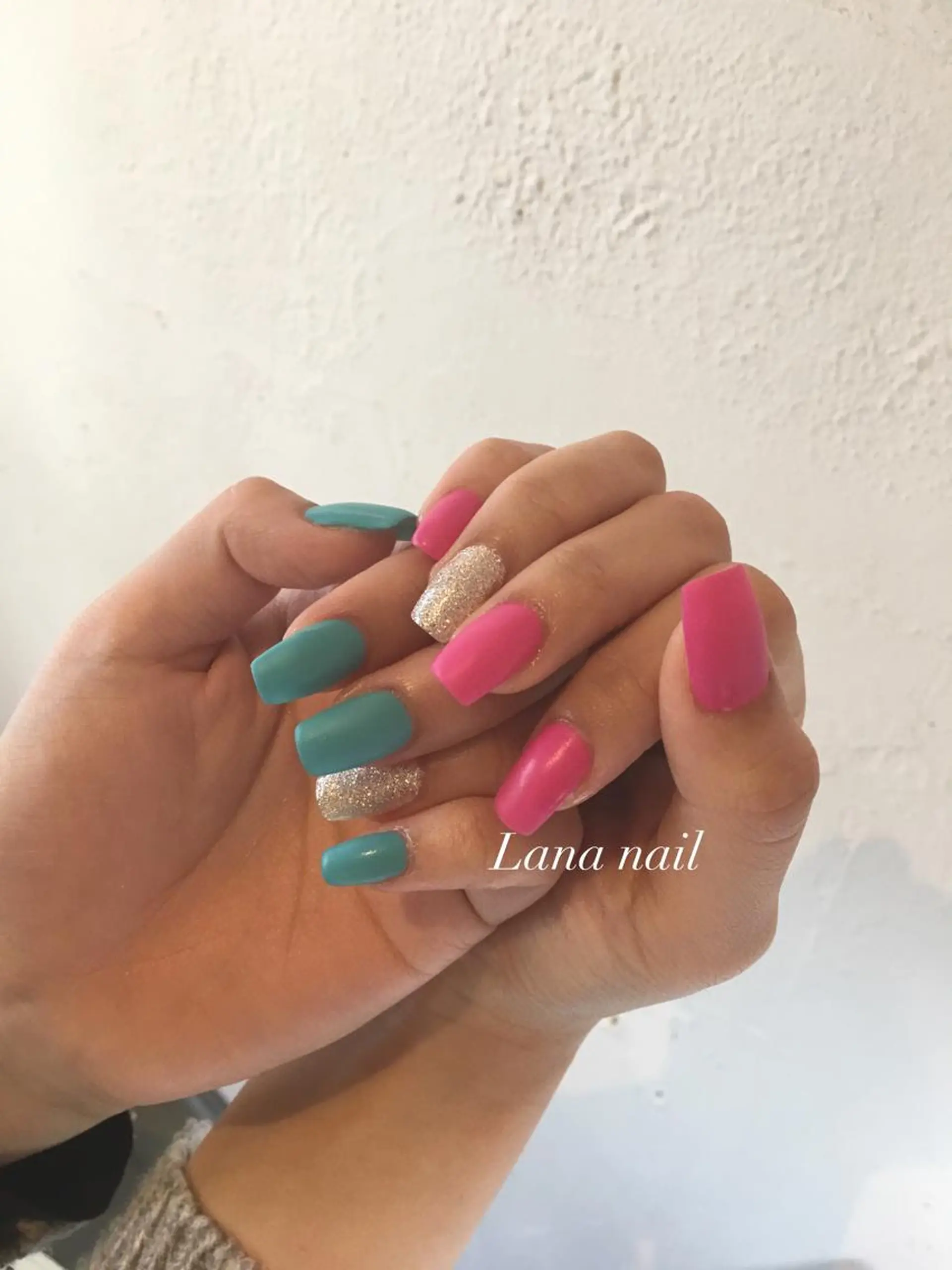ネイル マットネイル ハンドネイル Lana nailのネイルデザイン
