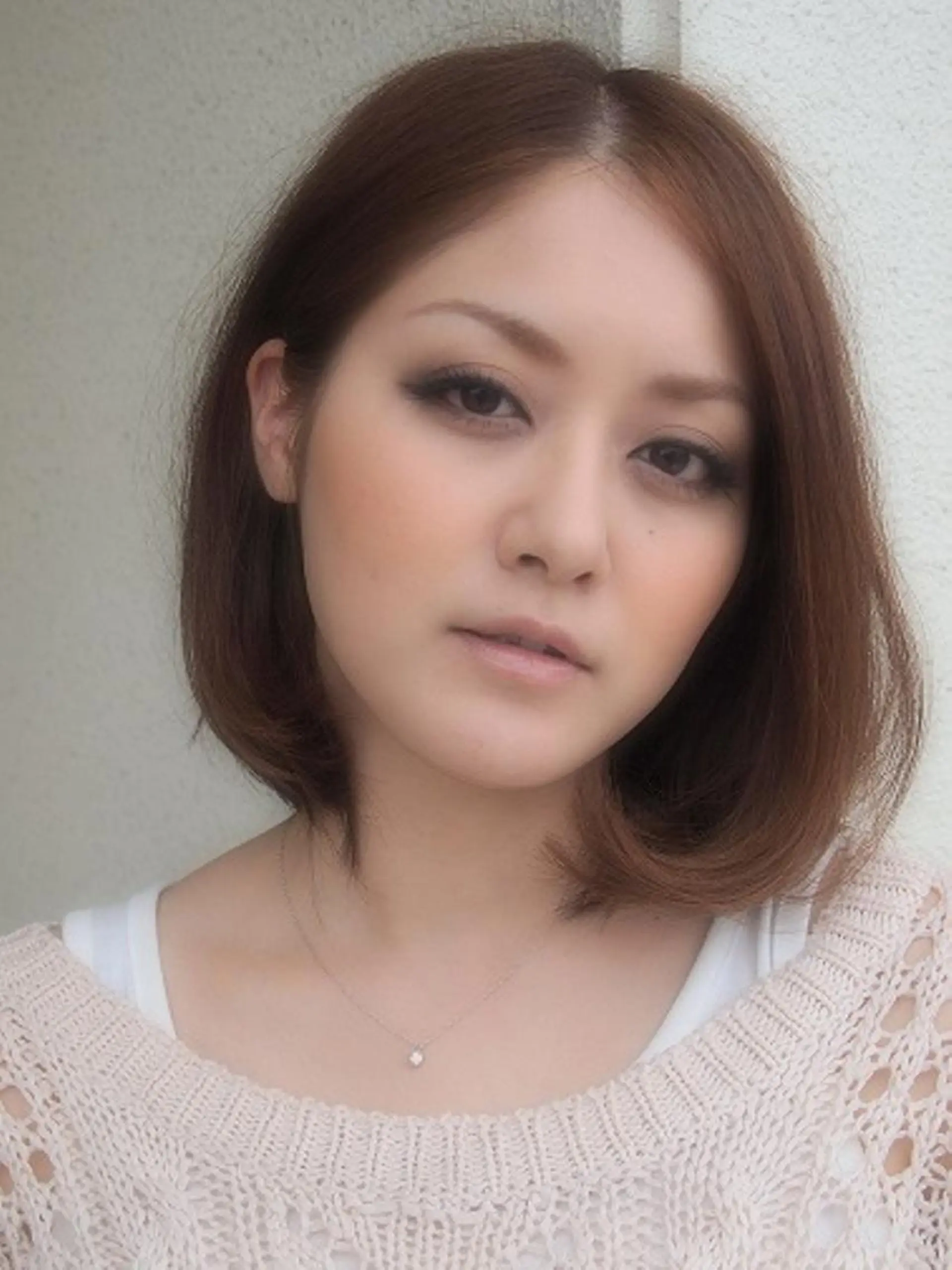 ミディアム カラー ボブ カット ヘアカラー grand juteのヘアスタイル