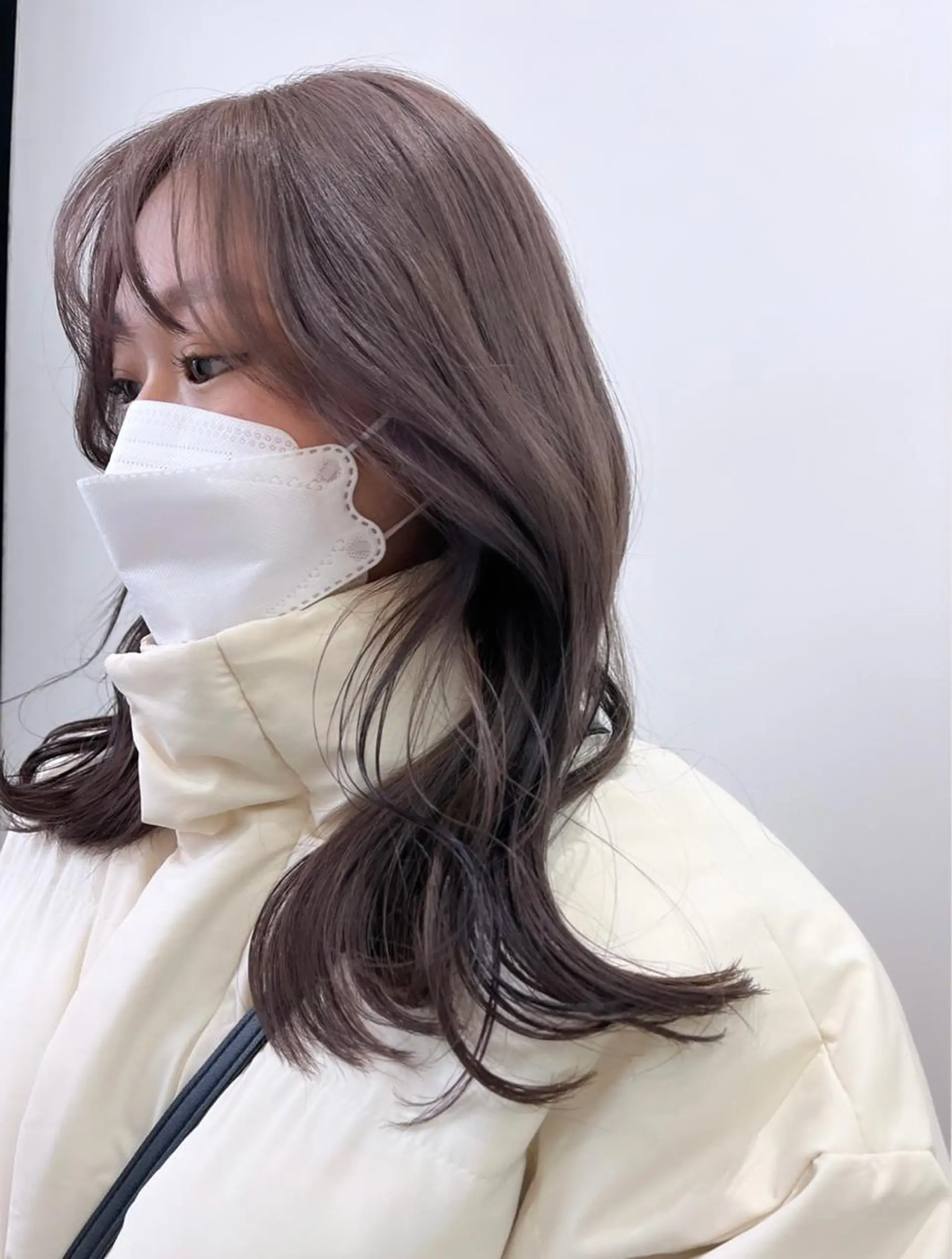 ミディアム カラー タカノ ノゾミのヘアスタイル