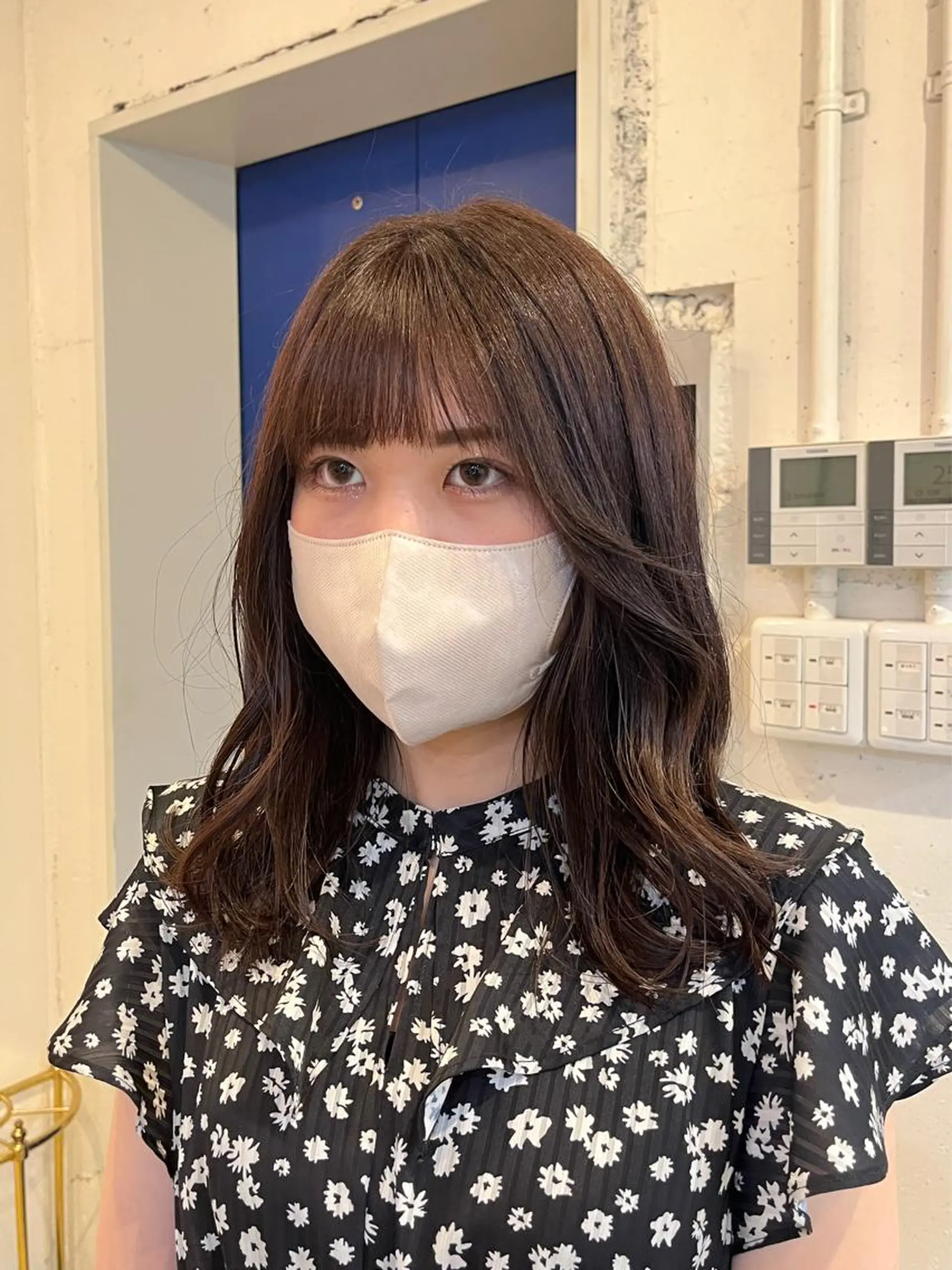 ミディアム カラー カット ヘアカラー トリートメント RYOMA/ 似合わせ🎧🤍のヘアスタイル