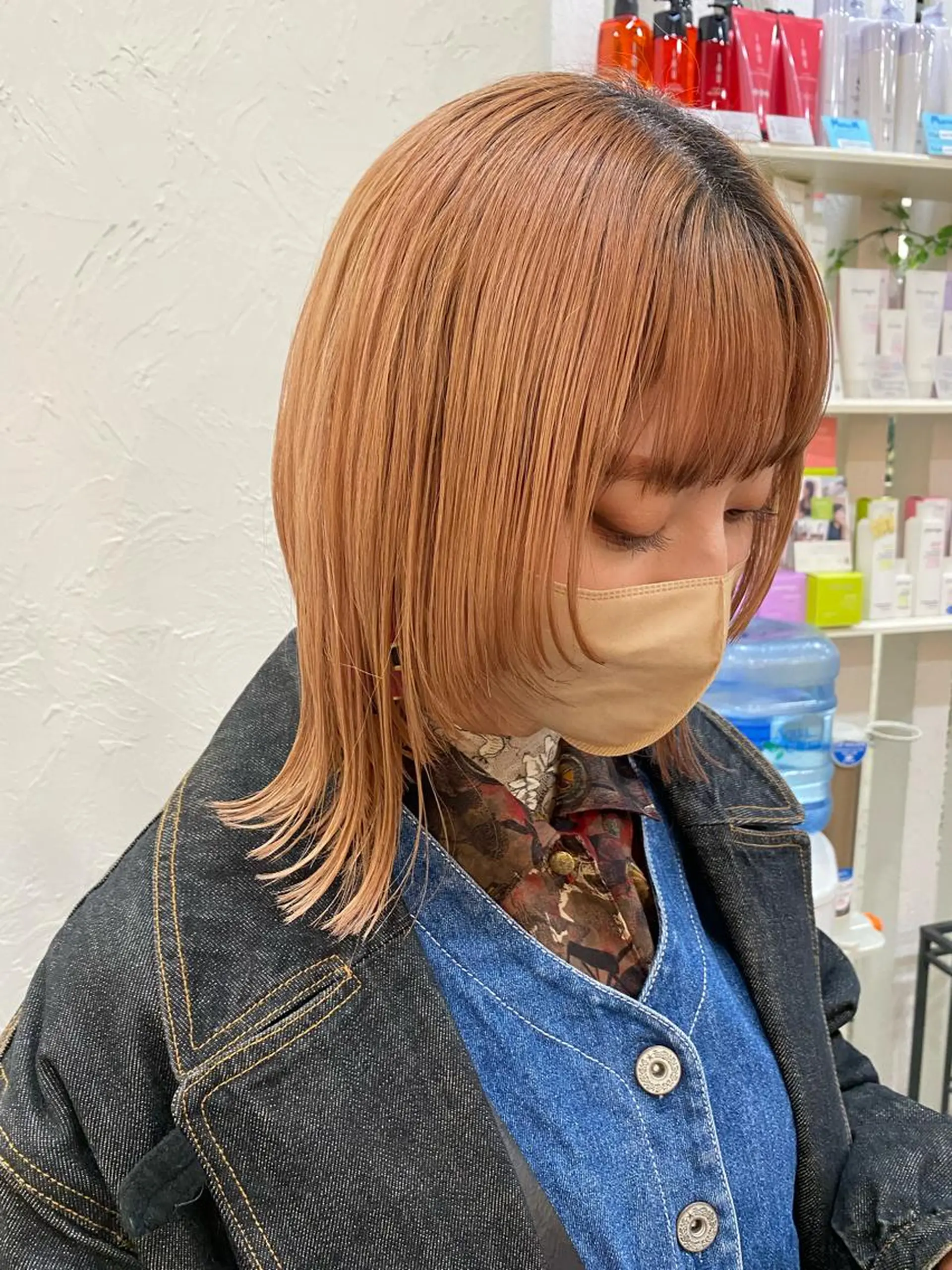 ミディアム 顔周りカット 前橋 姫奈のヘアスタイル